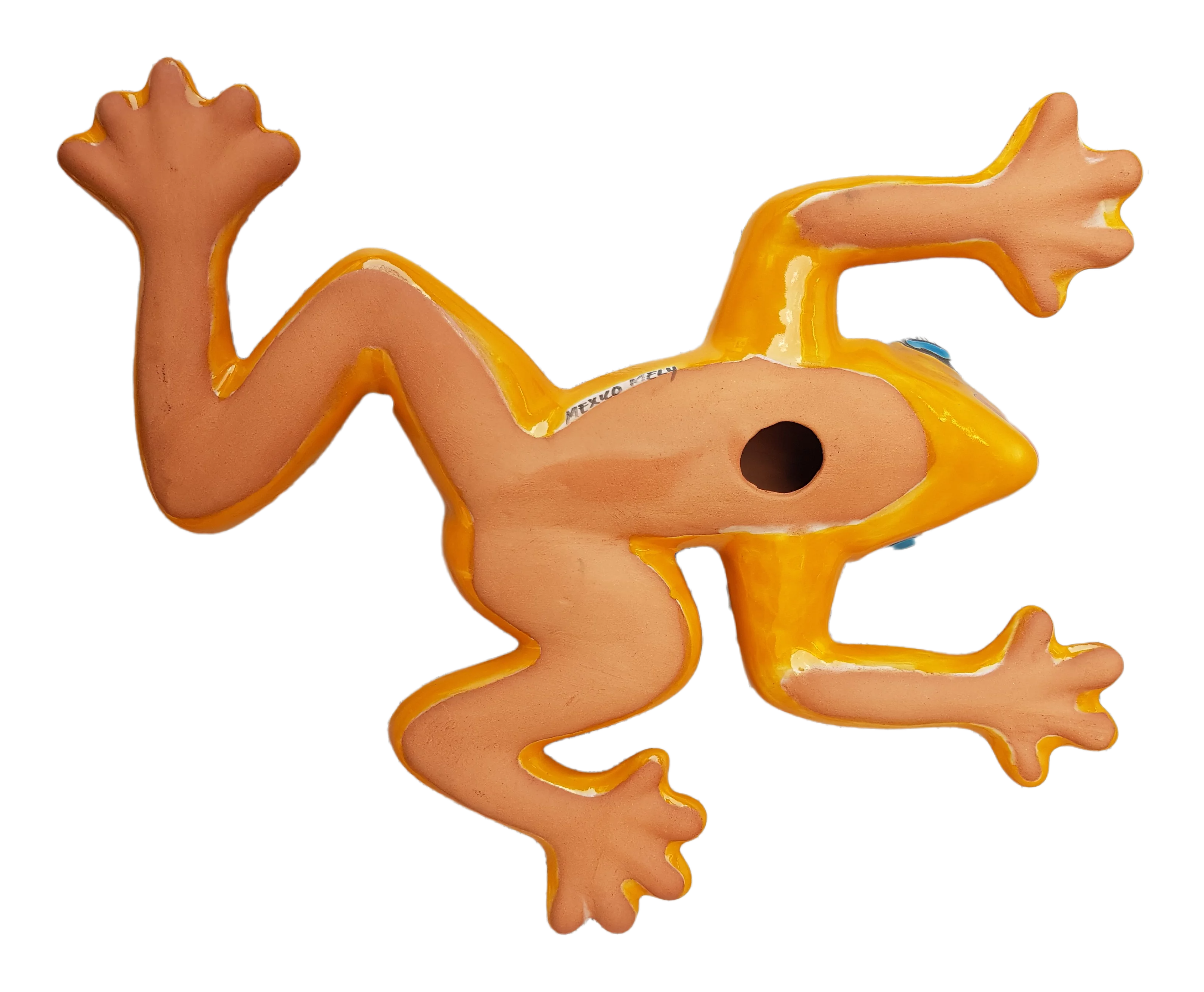 Talavera – style Large Frog