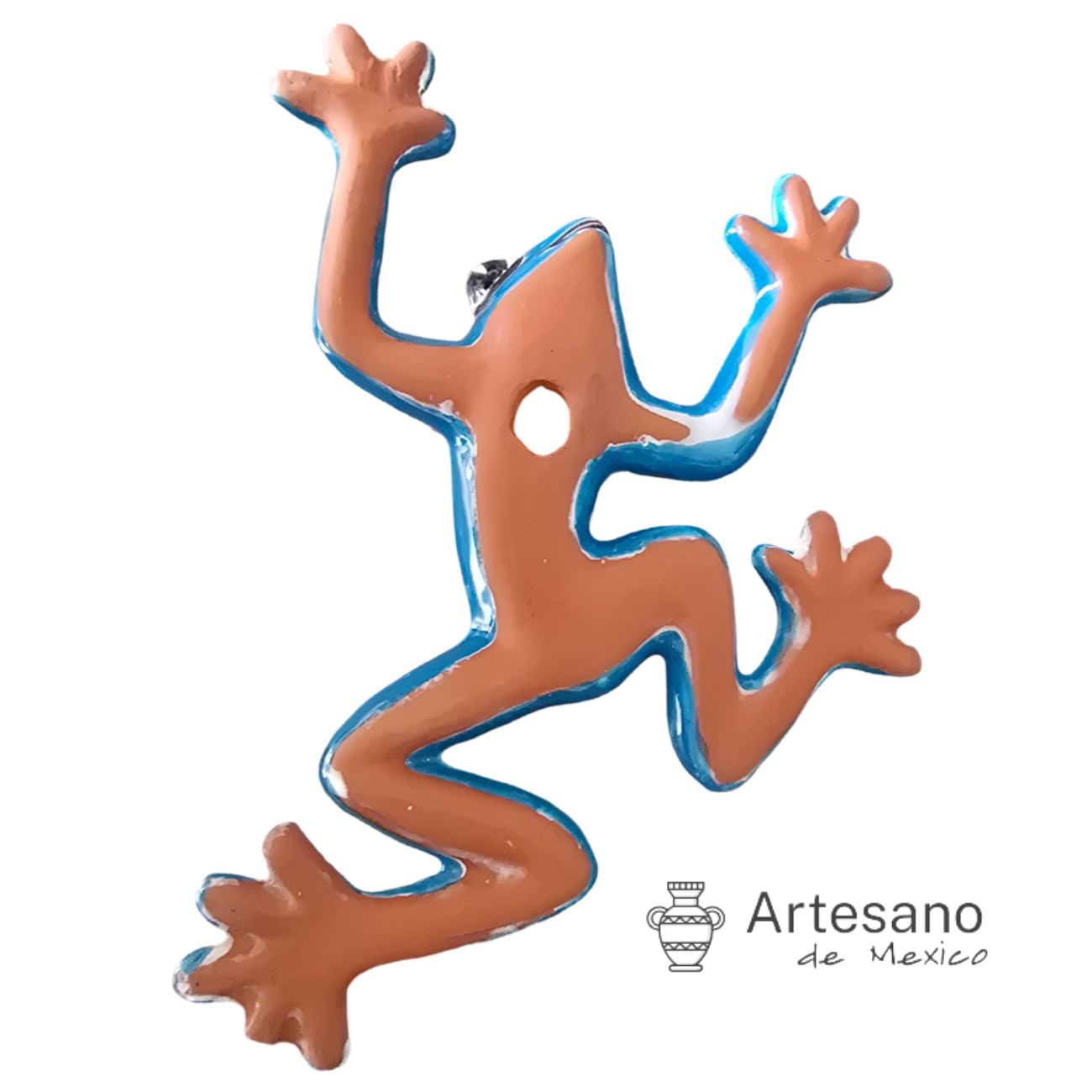 Talavera - style Medium Frog