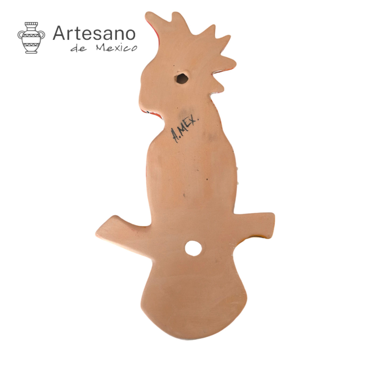 Talavera – style Parrot