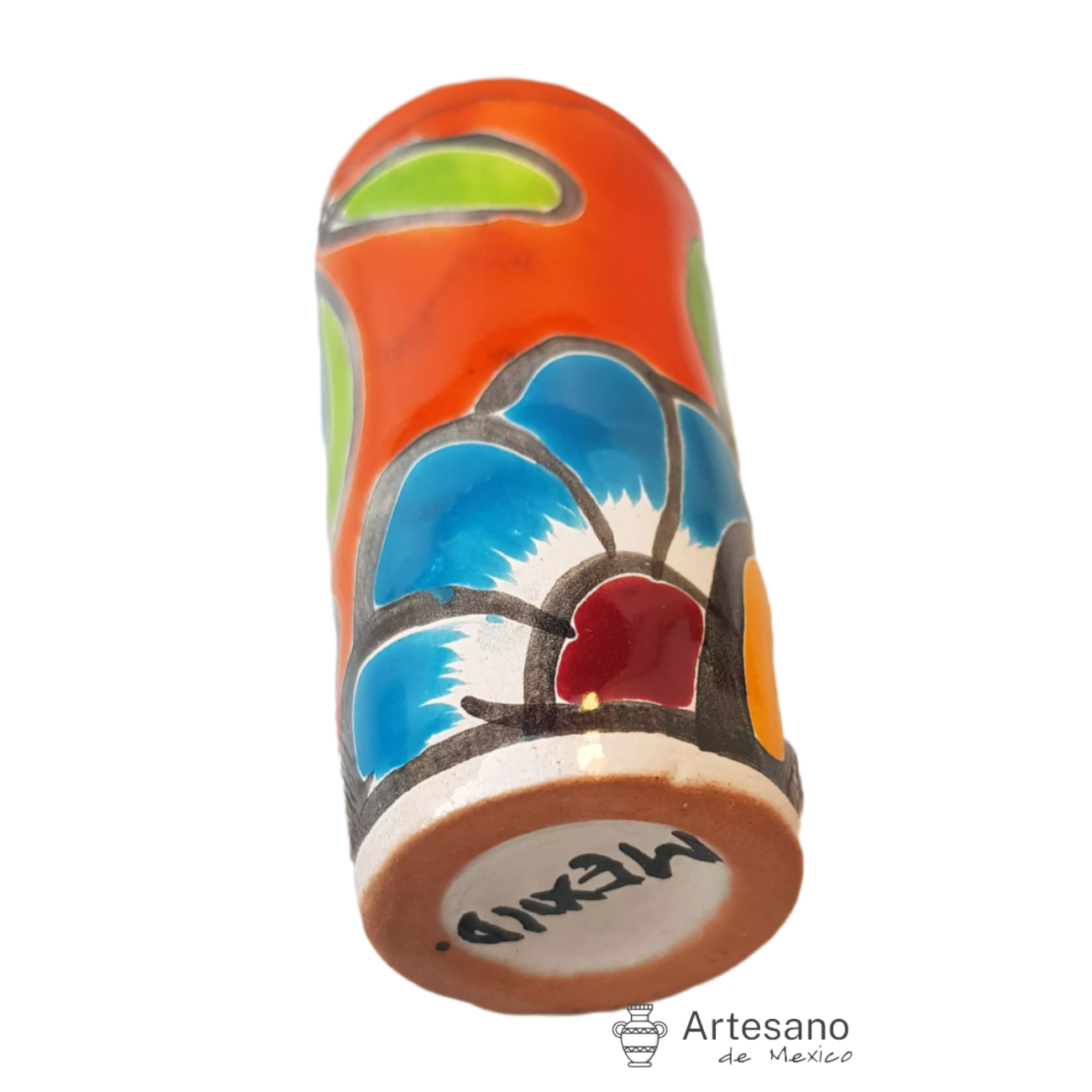 Talavera -style shot glass