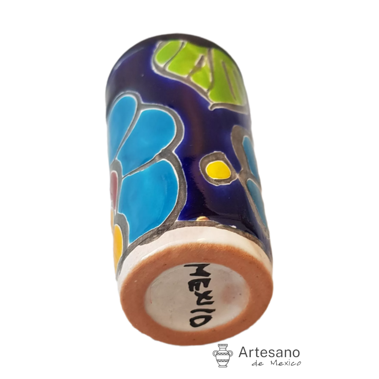 Talavera -style shot glass