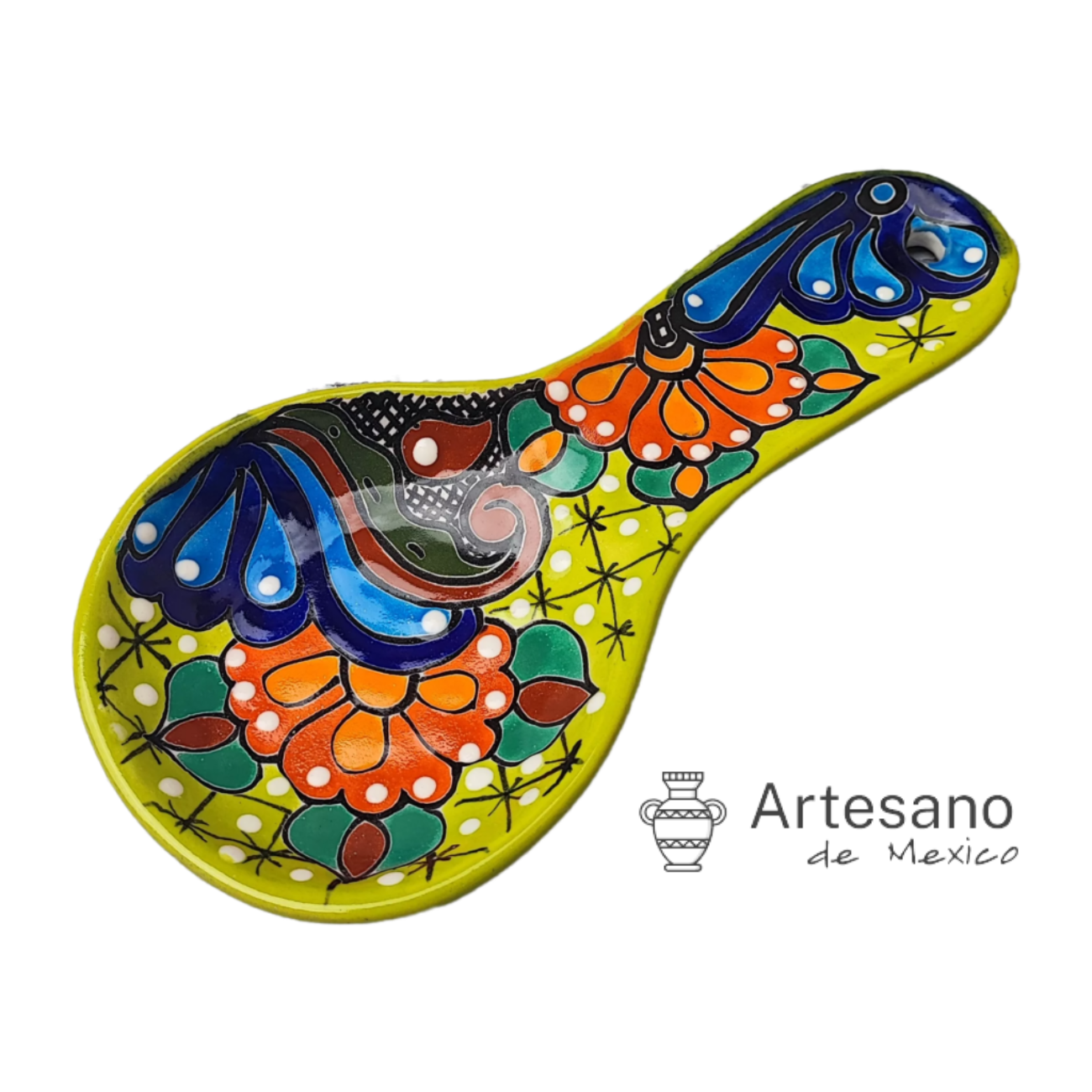 Talavera - style Spoon rest