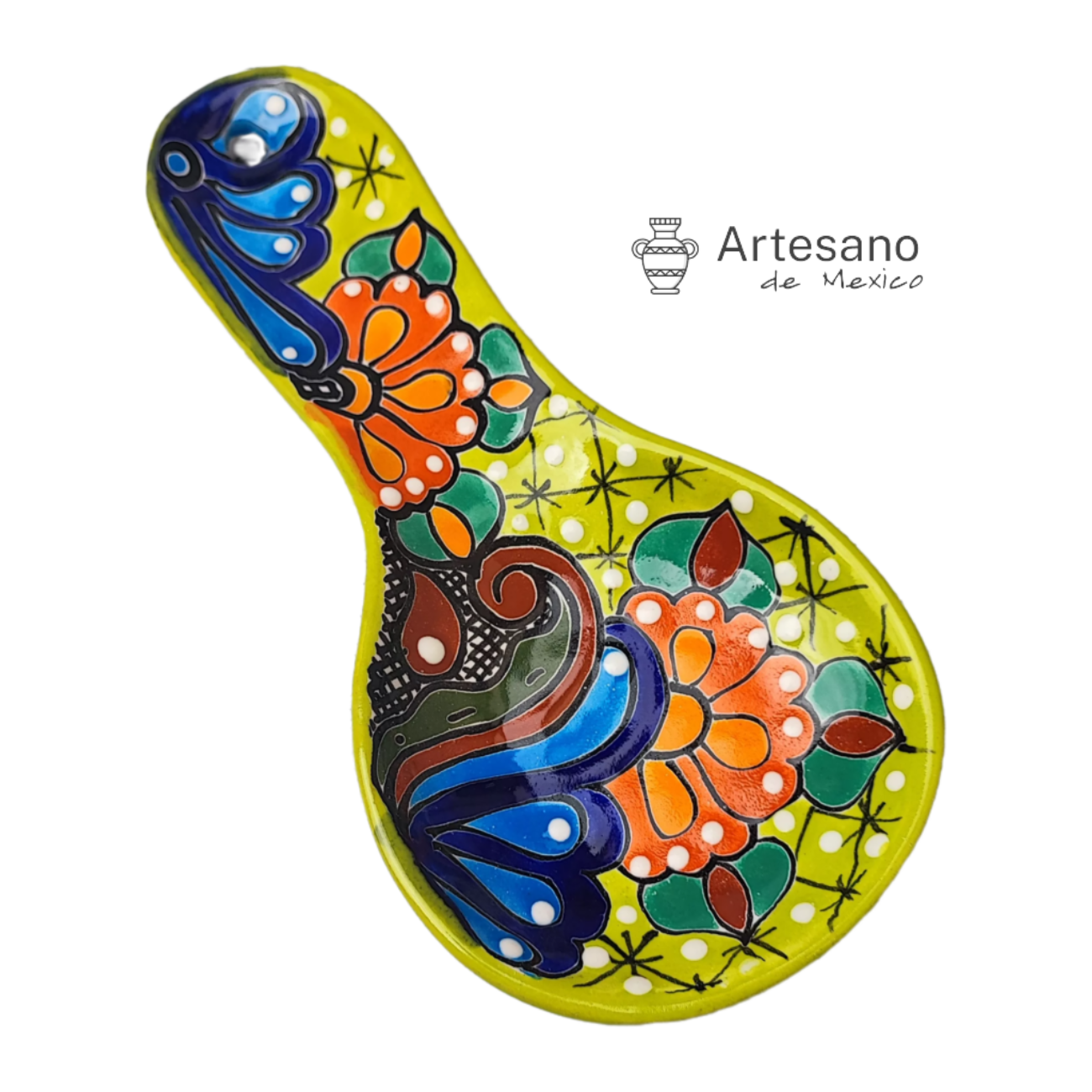 Talavera - style Spoon rest
