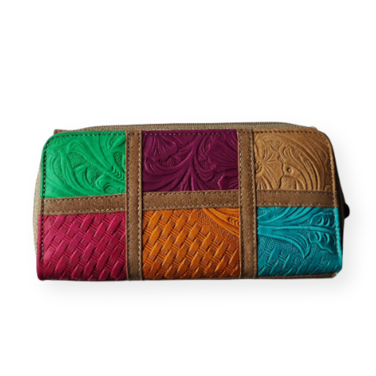 Authentic handmade Mexican Leather purse.