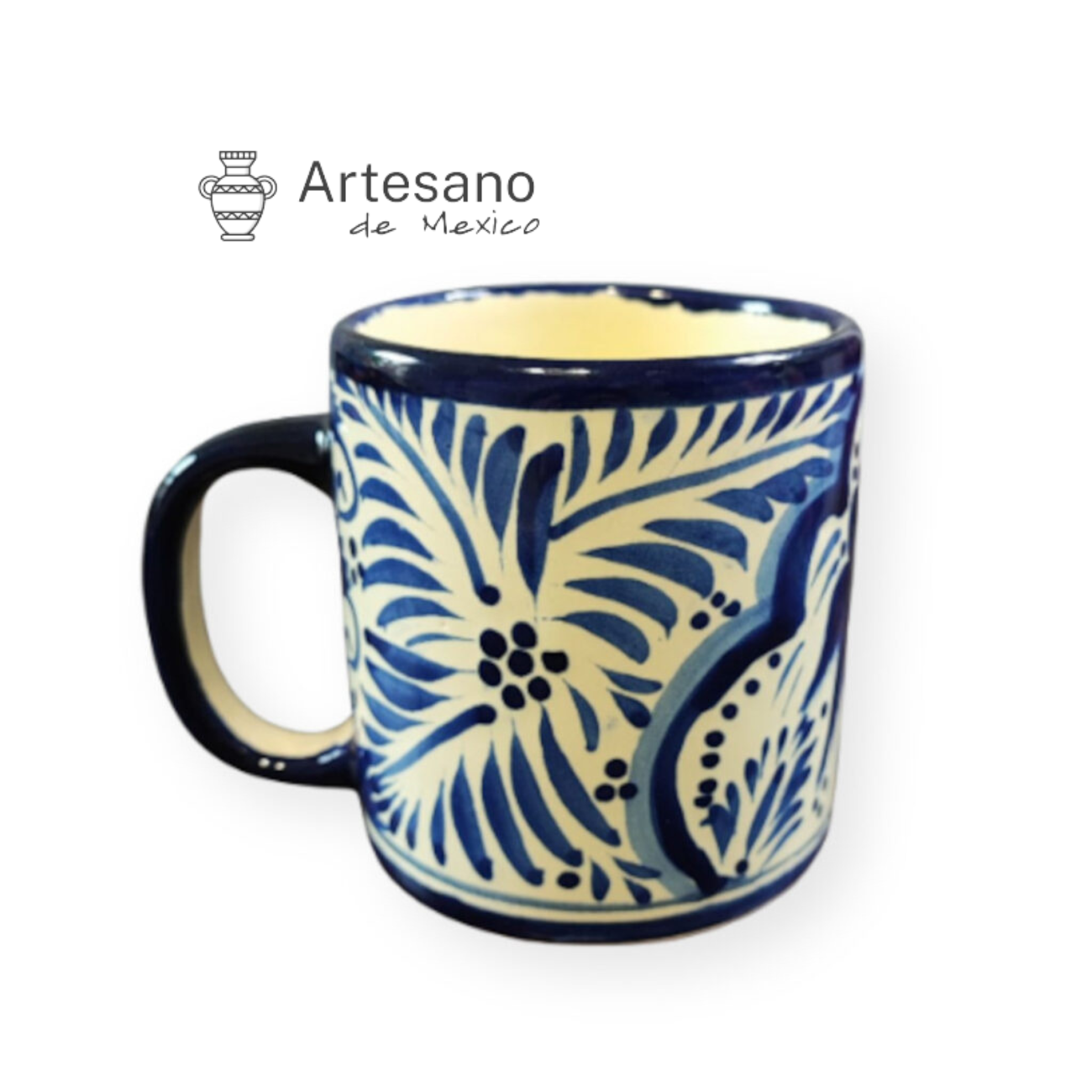 Talavera- Style Hand Painted Mug