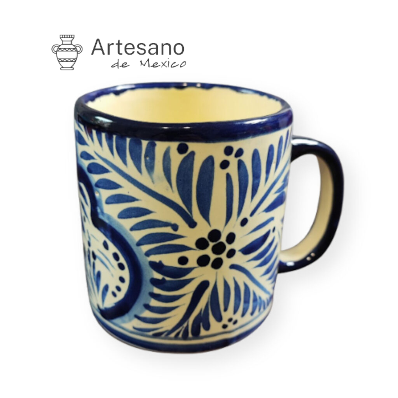 Talavera- Style Hand Painted Mug