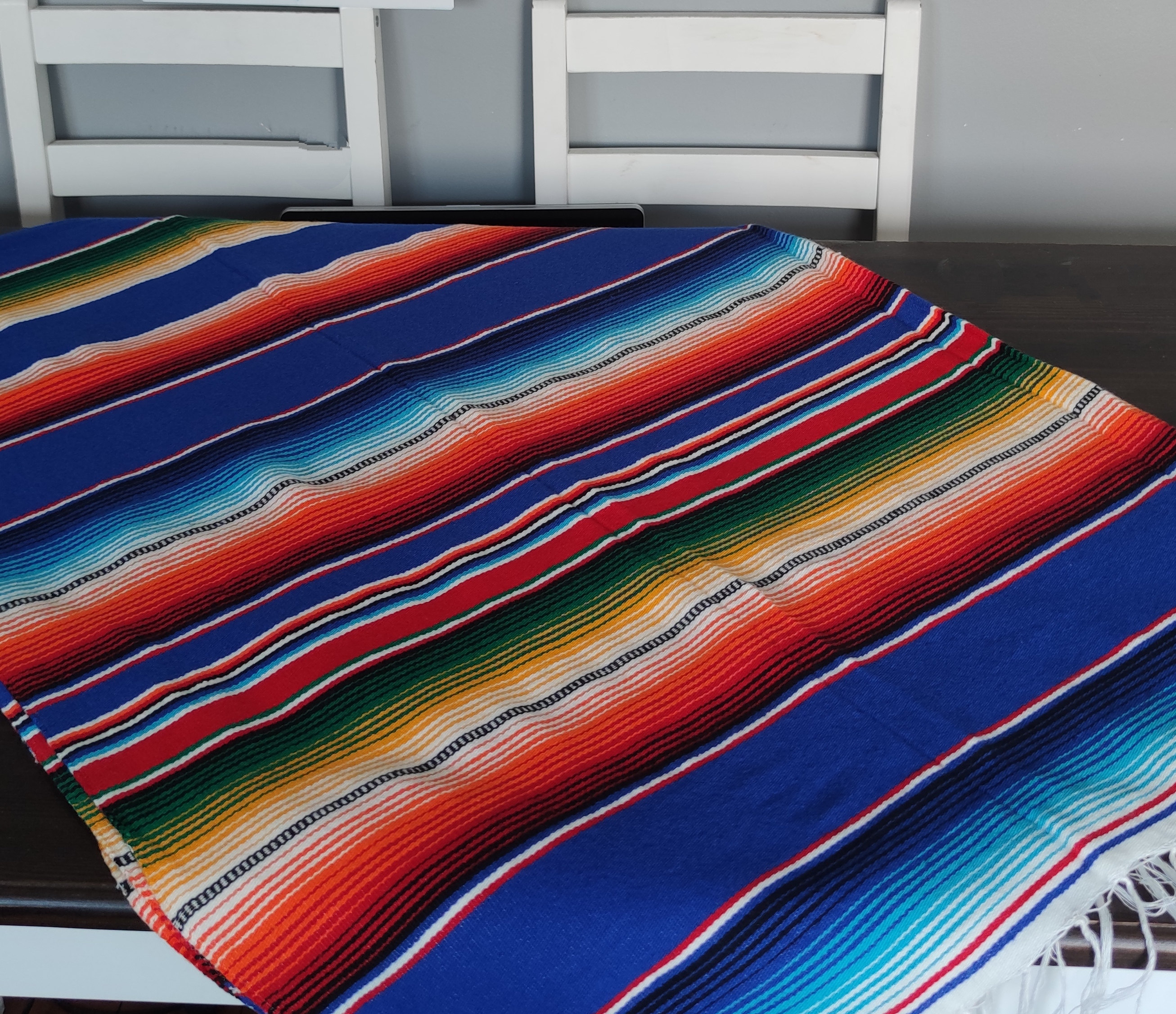 Authentic handwoven Mexican tablecloth