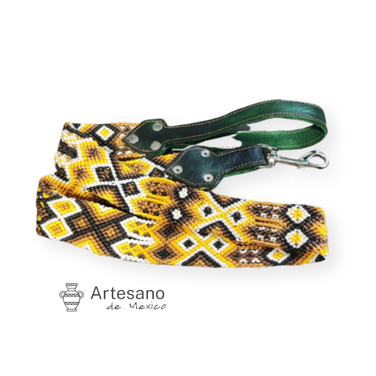 Mexican hand-woven dog  leash L Size