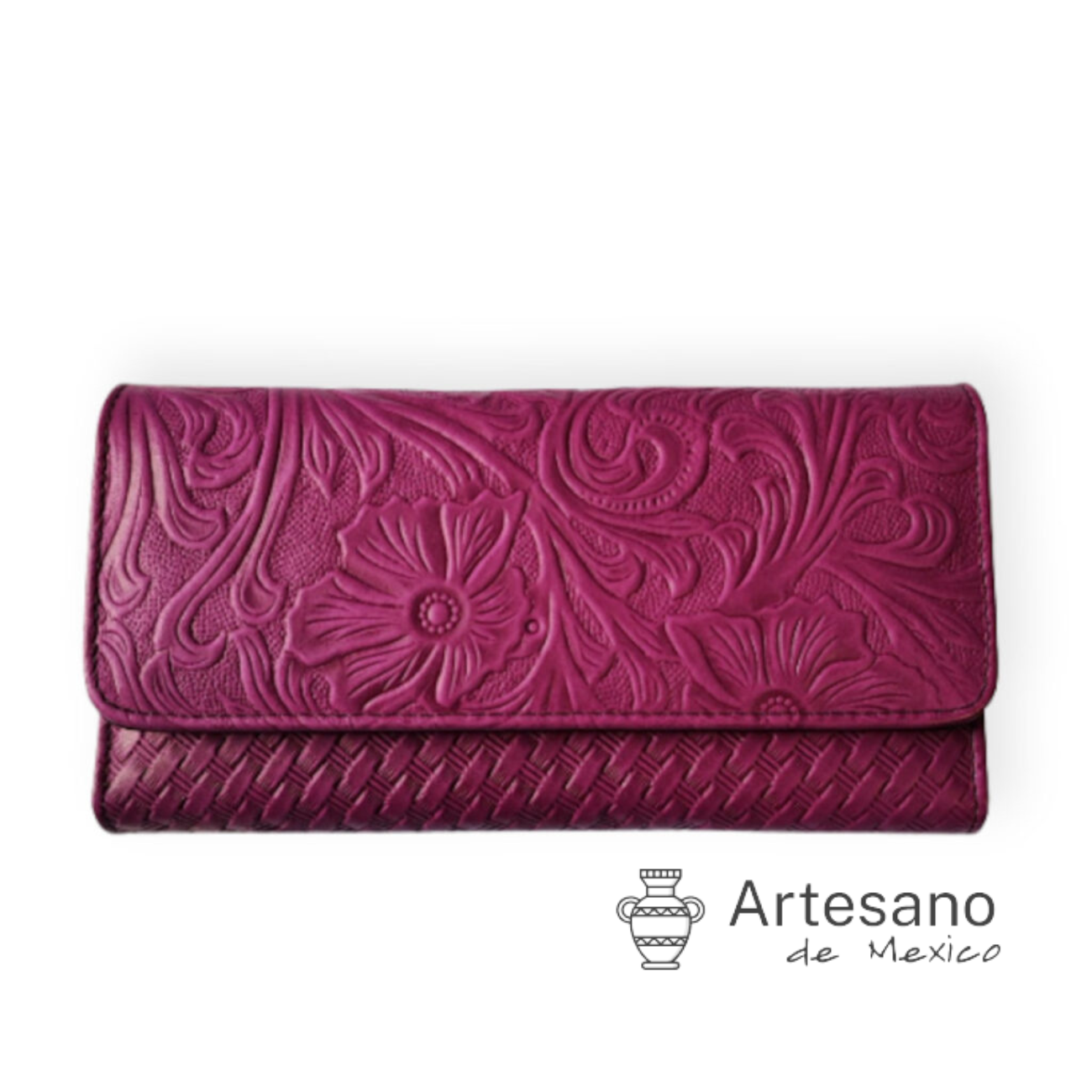 Authentic handmade Mexican Leather purse.