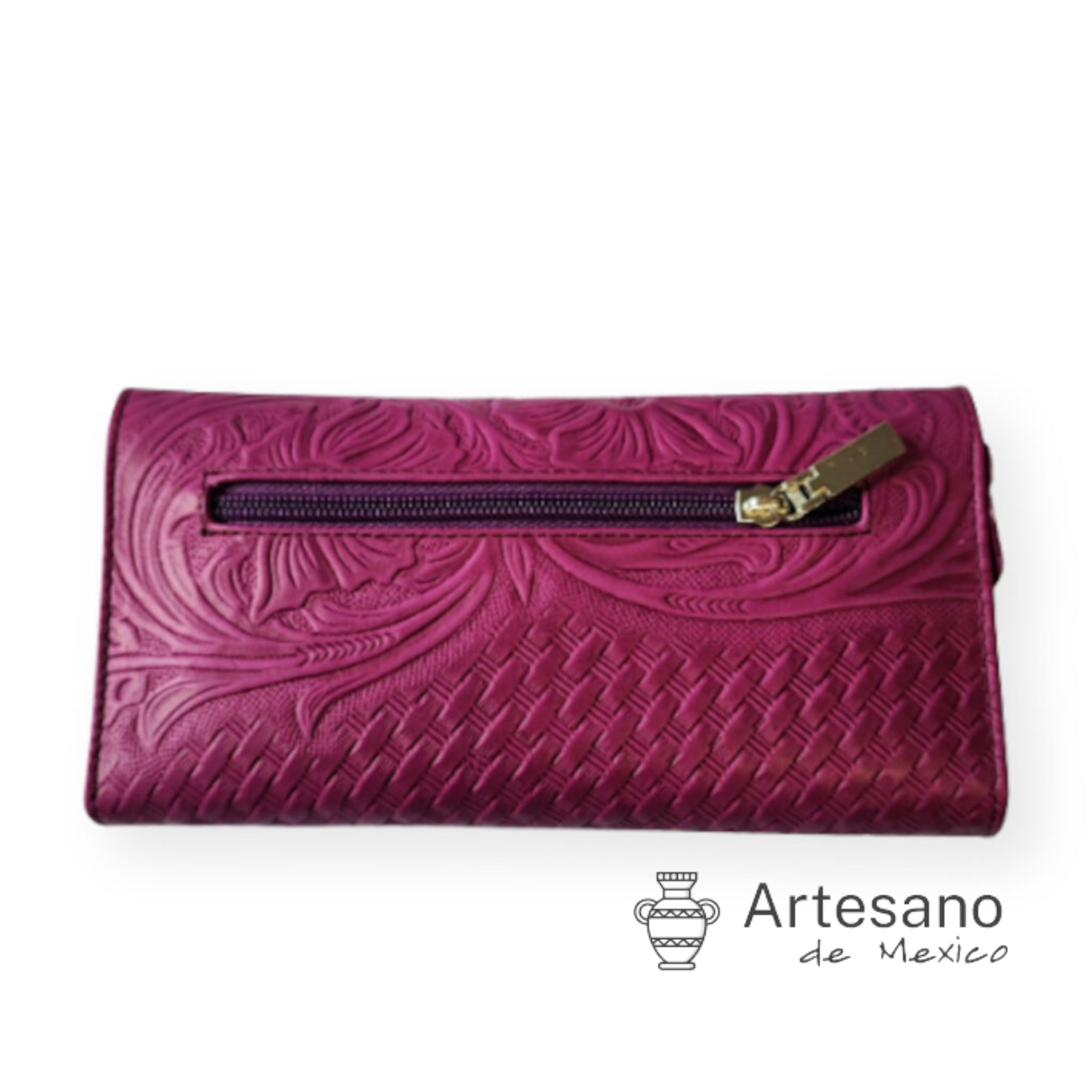 Authentic handmade Mexican Leather purse.