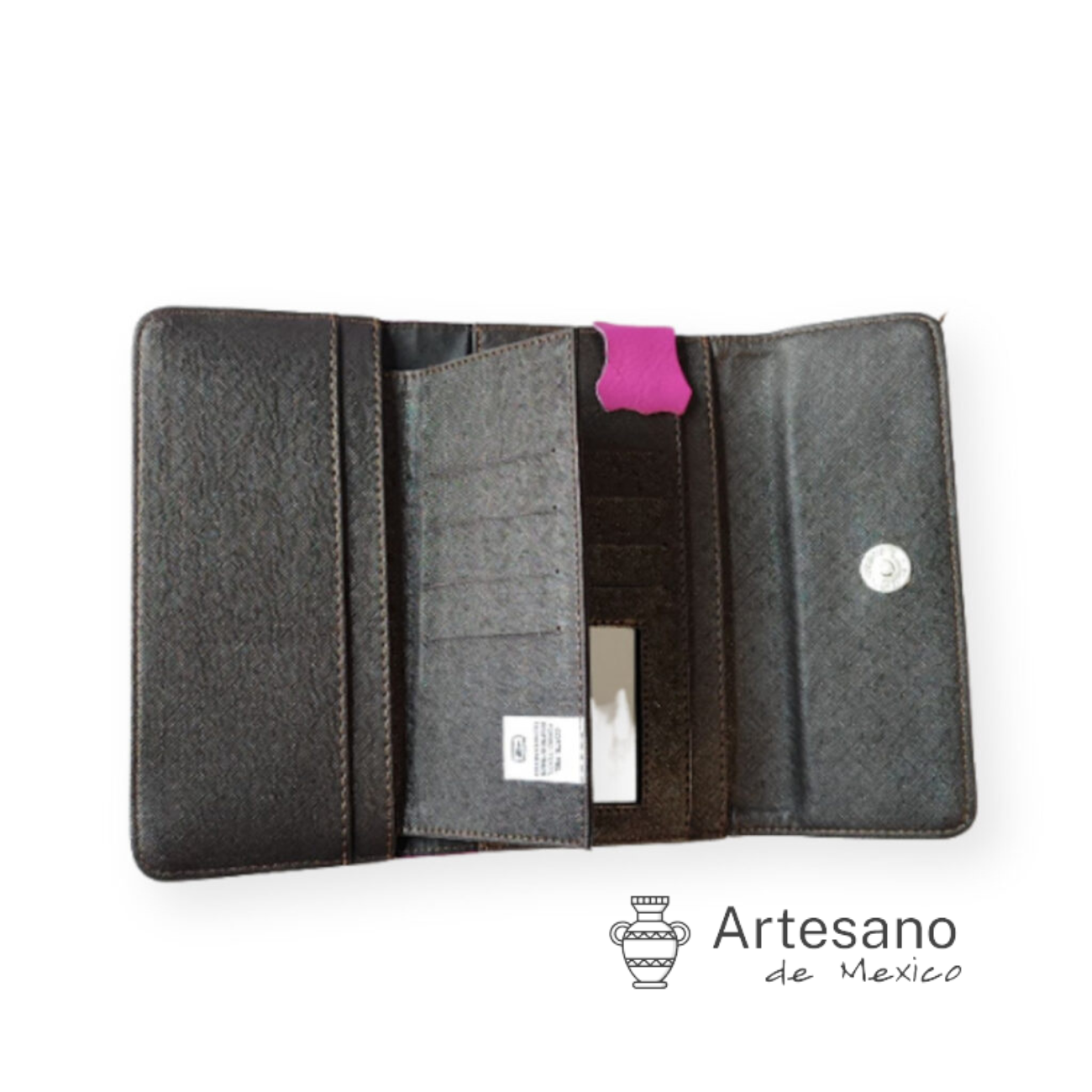 Authentic handmade Mexican Leather purse.