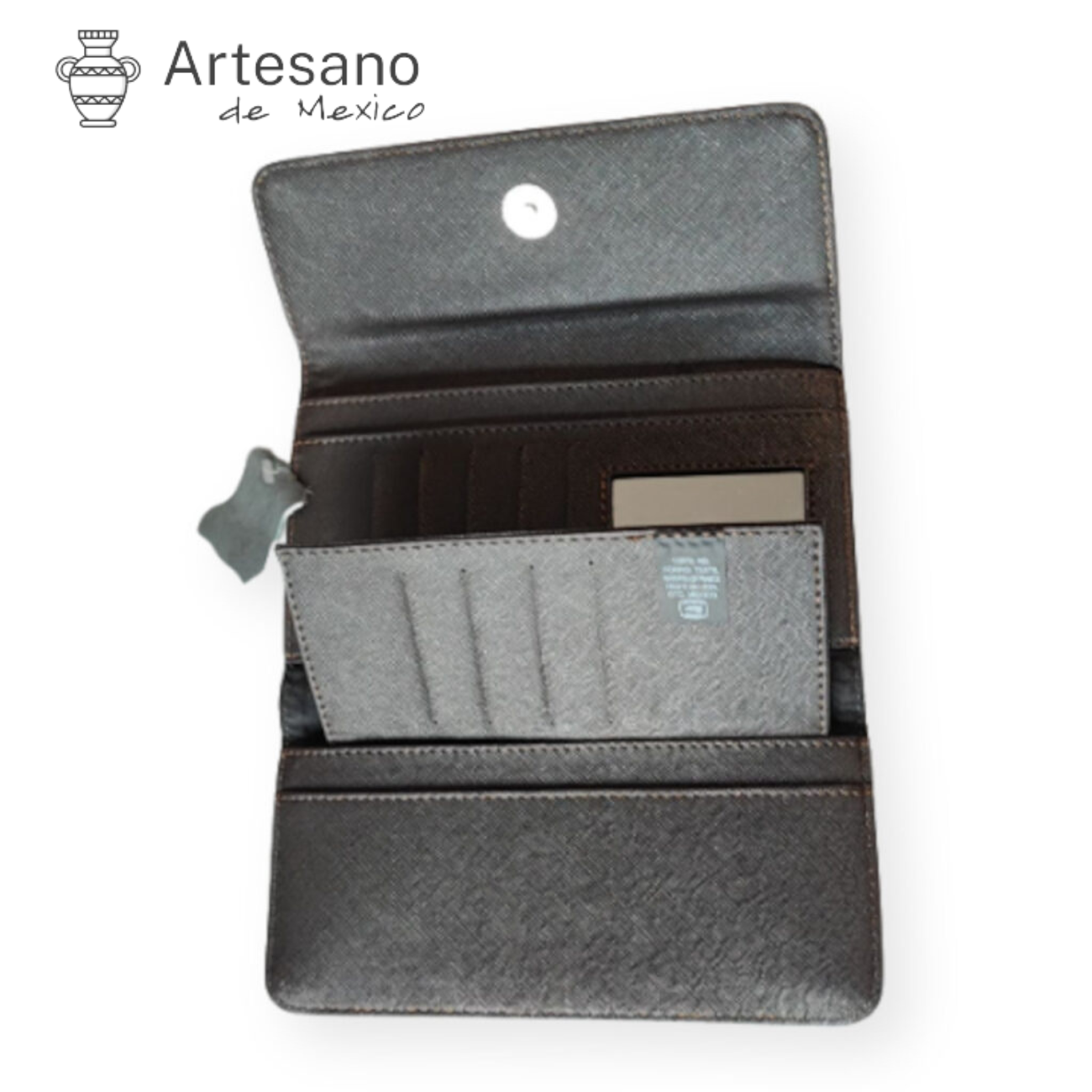 Authentic handmade Mexican Leather purse.