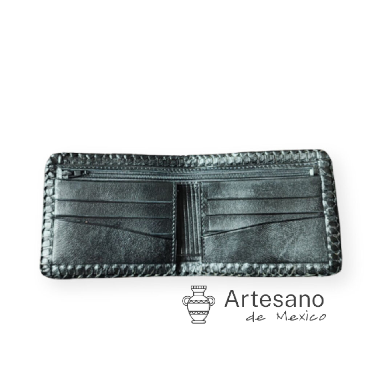 Authentic handmade Mexican leather wallet