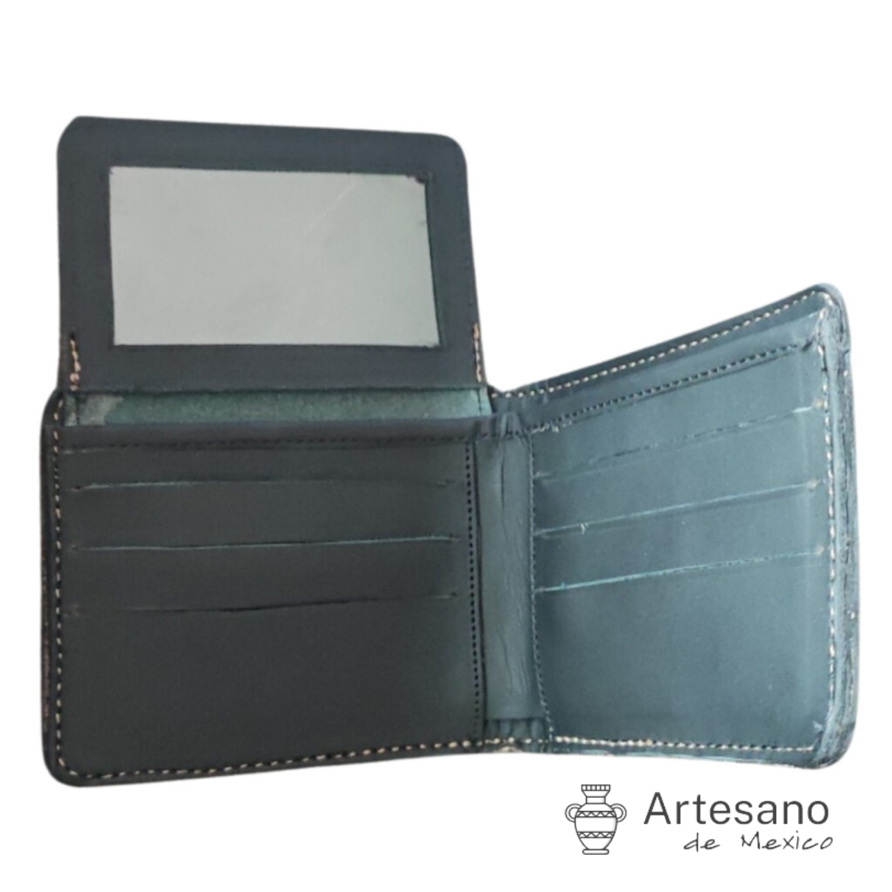 Authentic handmade Mexican leather wallet