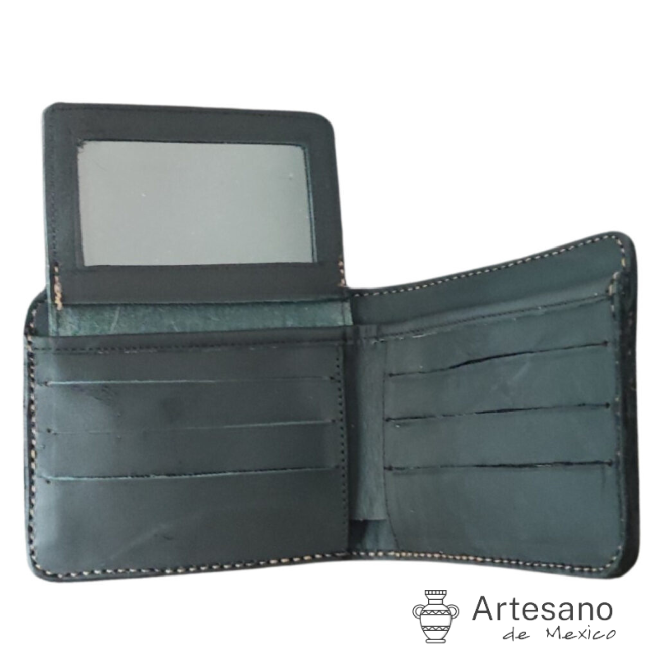 Authentic handmade Mexican leather wallet