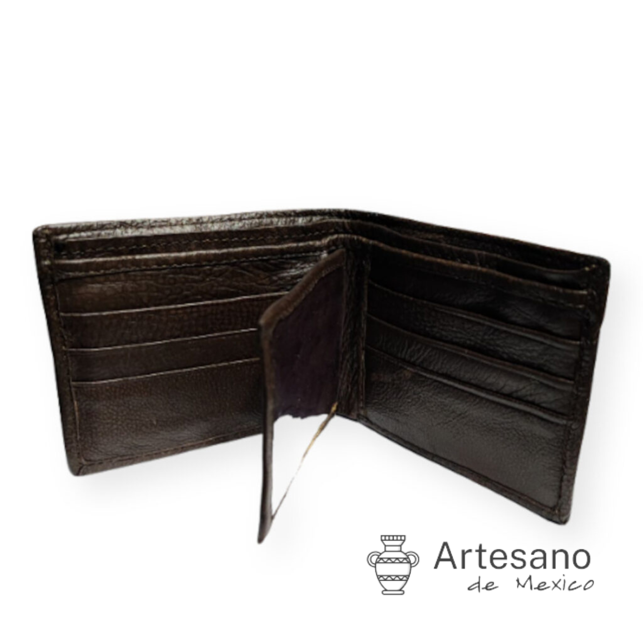 Authentic handmade Mexican leather wallet