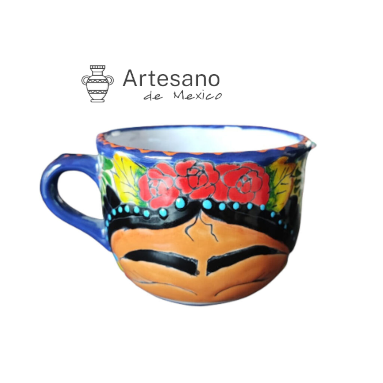 Talavera- Style Hand Painted Mug