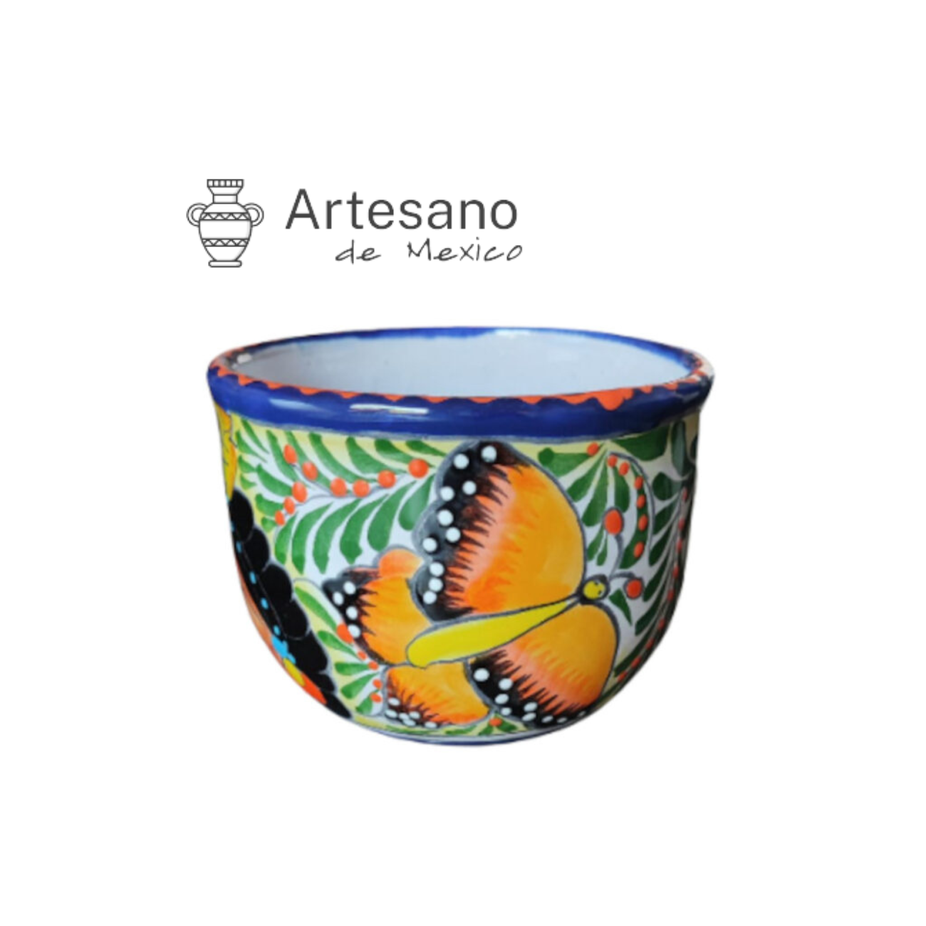 Talavera- Style Hand Painted Mug