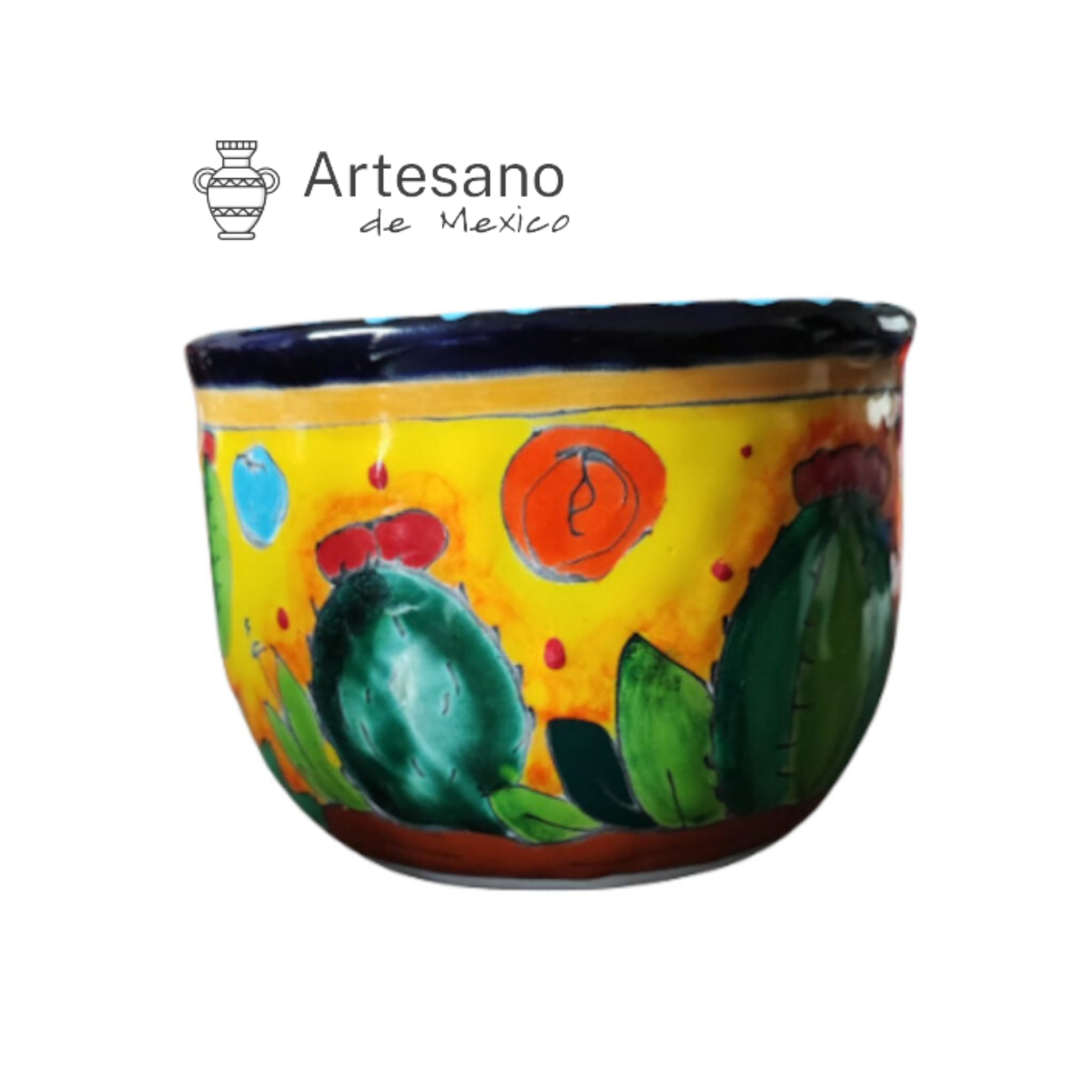 Talavera- Style Hand Painted Mug