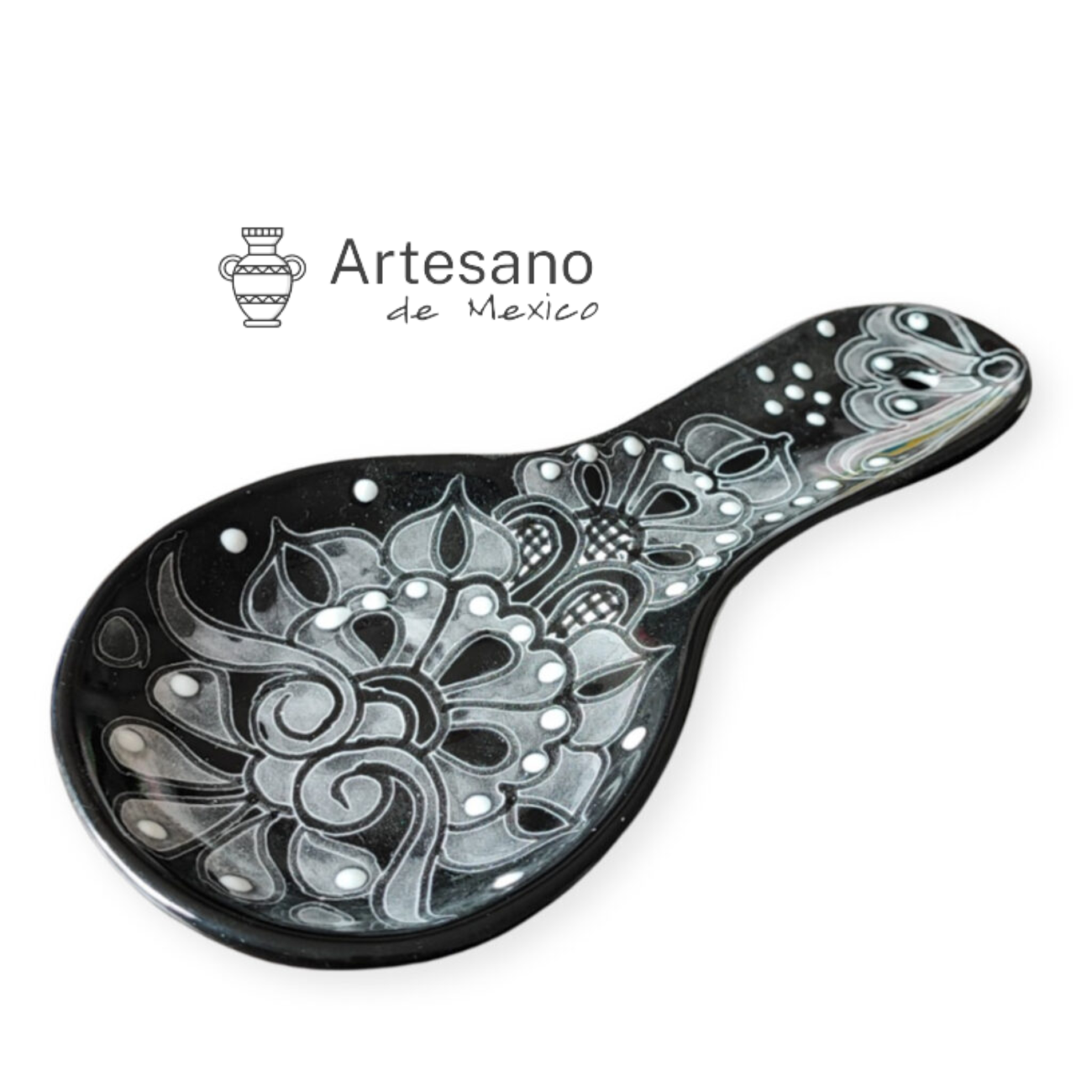 Talavera – style Spoon rest