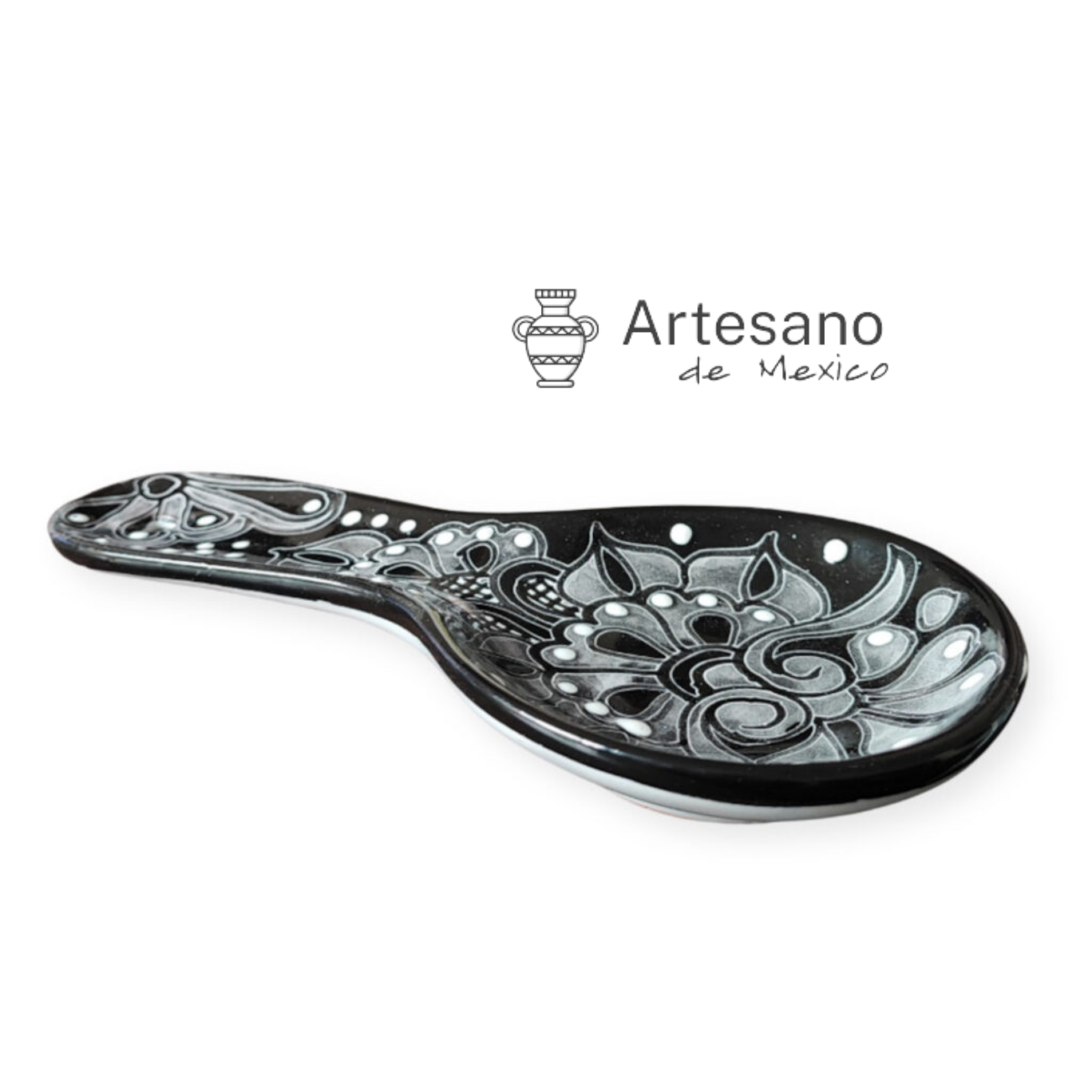 Talavera – style Spoon rest