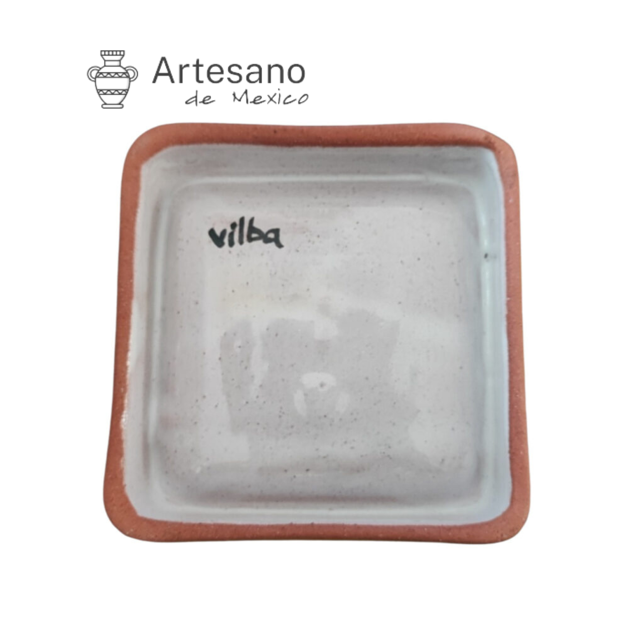 HAND-PAINTED TALAVERA CERAMIC ASHTRAY