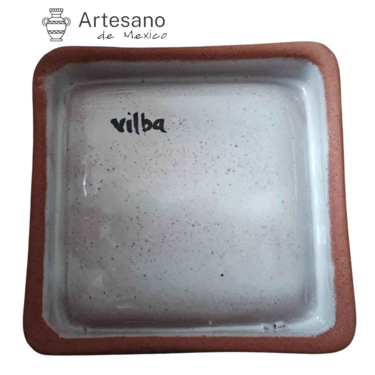 HAND-PAINTED TALAVERA CERAMIC ASHTRAY