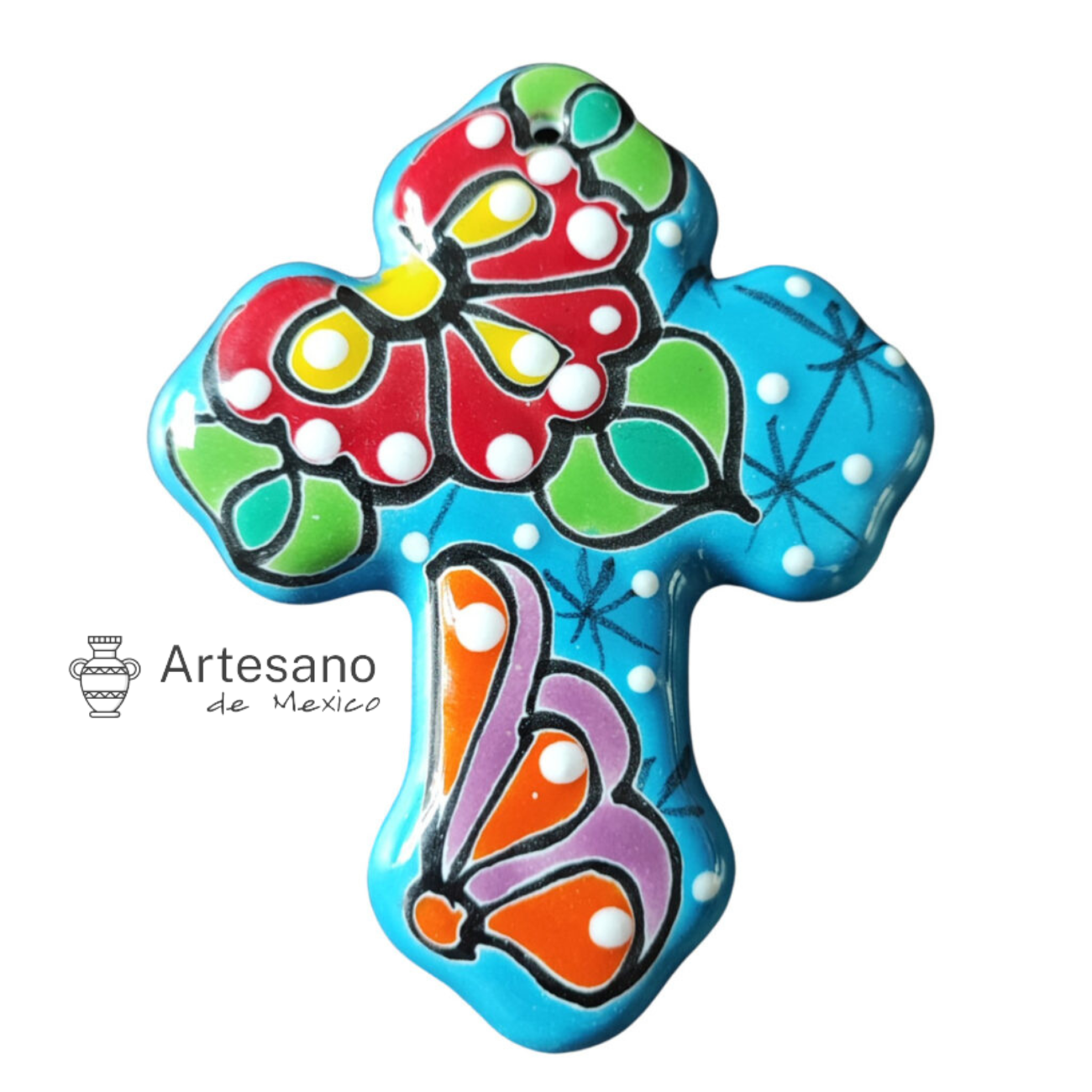 Talavera Wall Hanging Cross