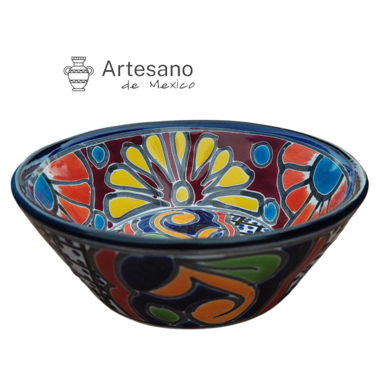 AUTHENTIC TALAVERA HANDMADE BOWL