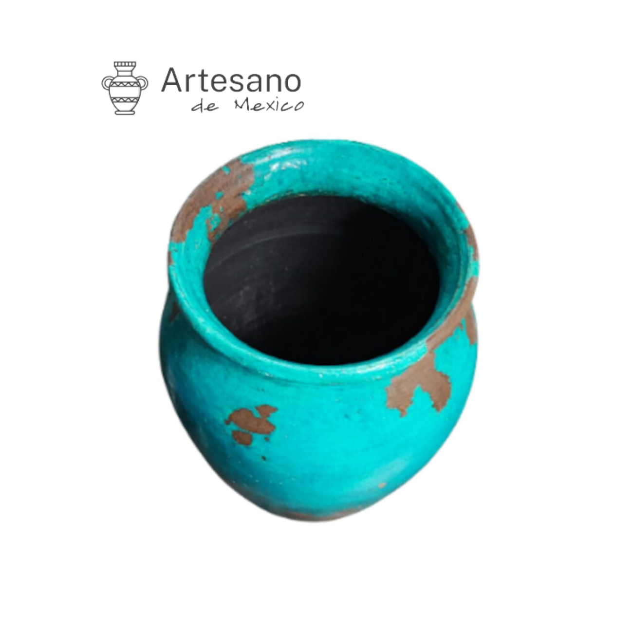 Mexican Hand Made Hand Painted Vase