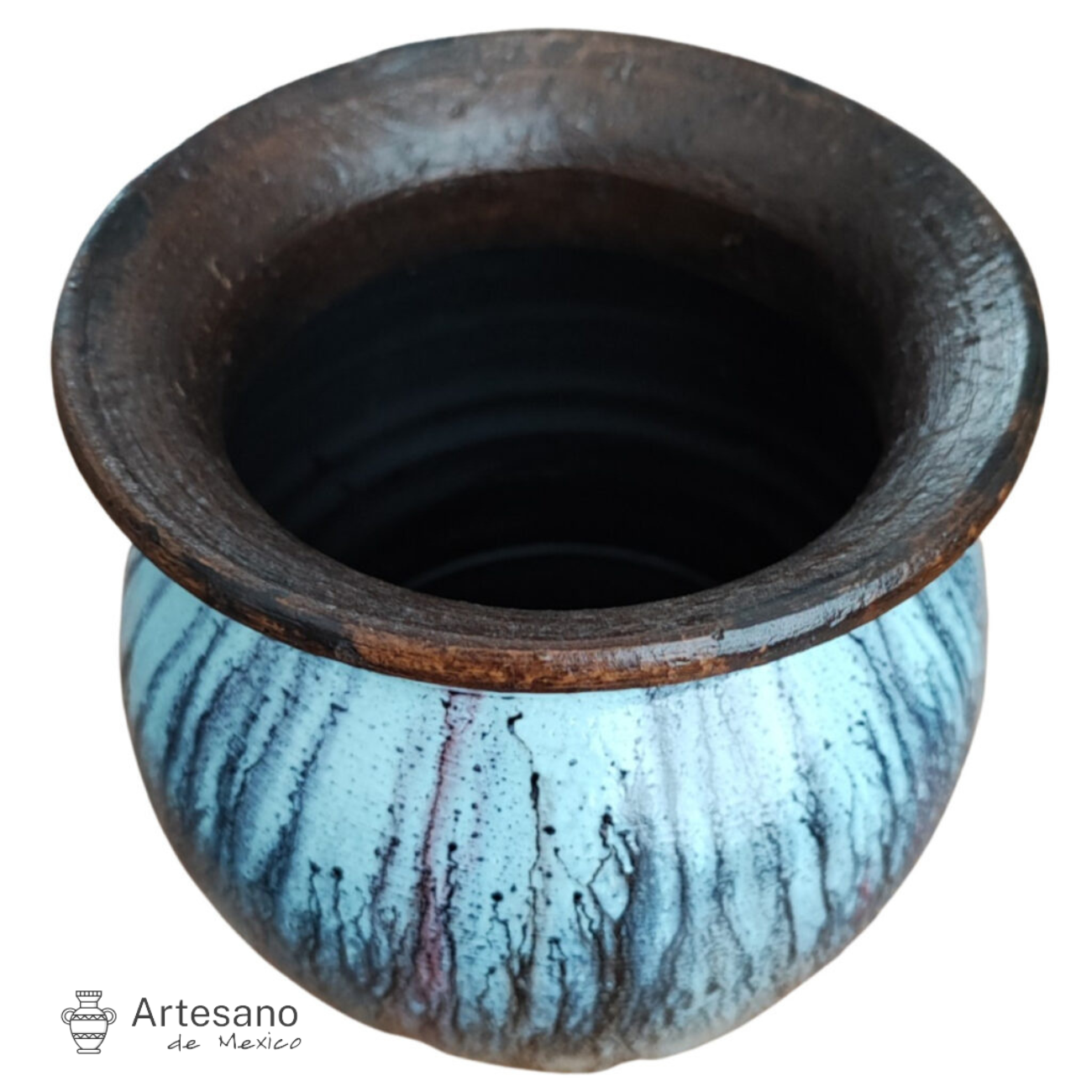 Mexican Hand Made Hand Painted Vase