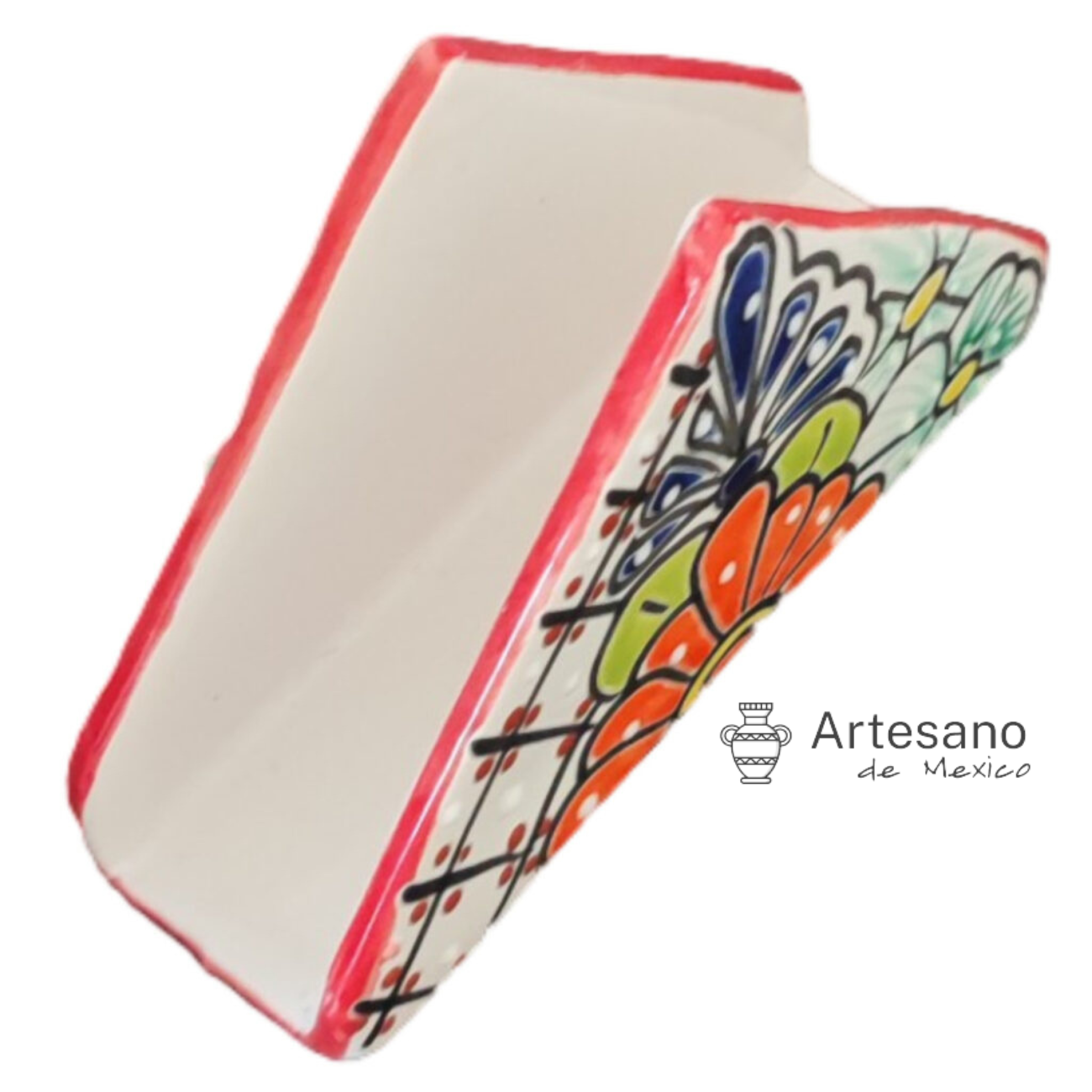 Talavera-style Napkins Holder
