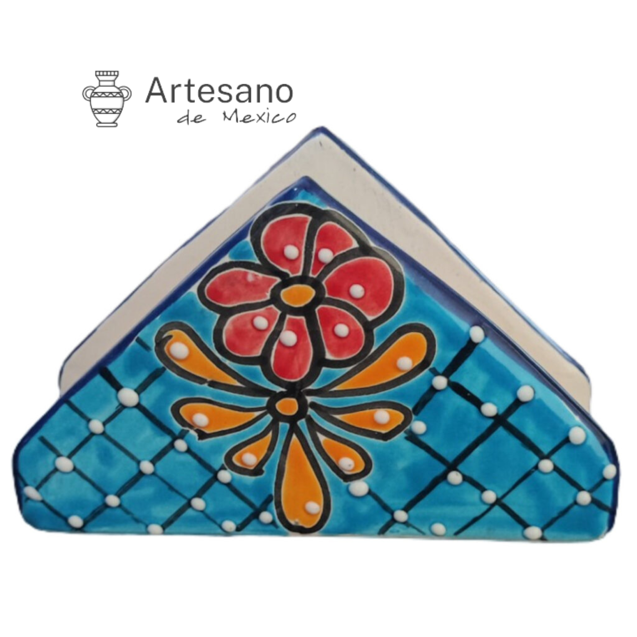 Talavera-style Napkins Holder