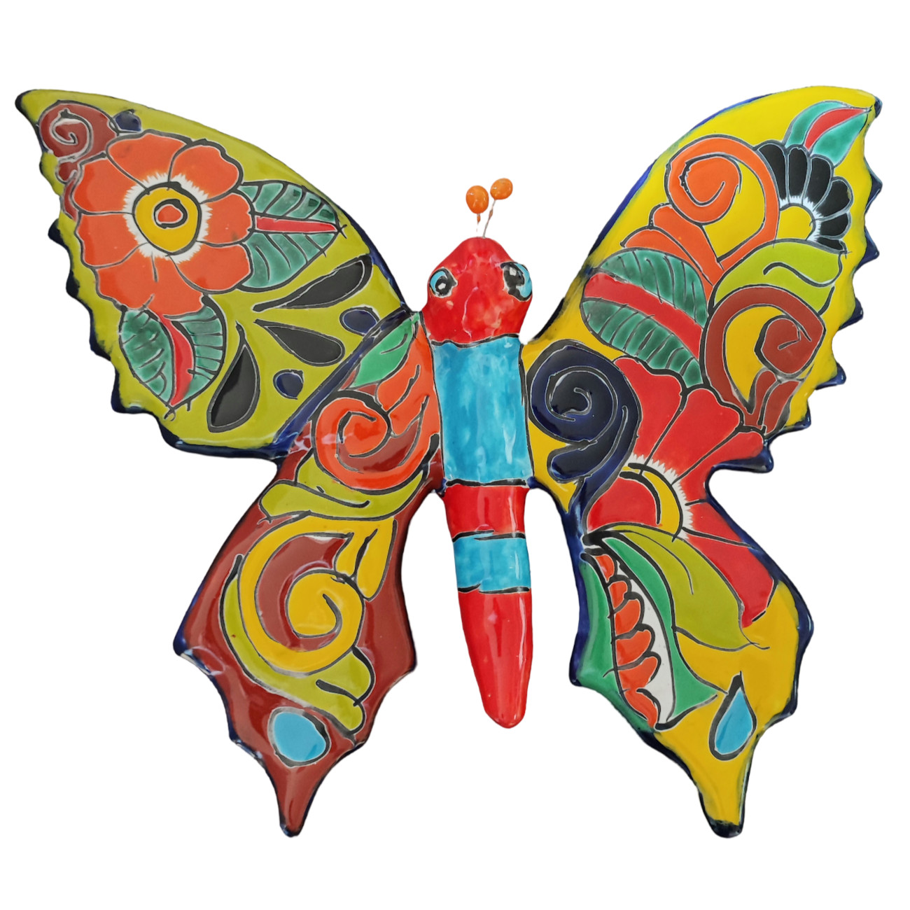 Talavera -Style Butterfly
