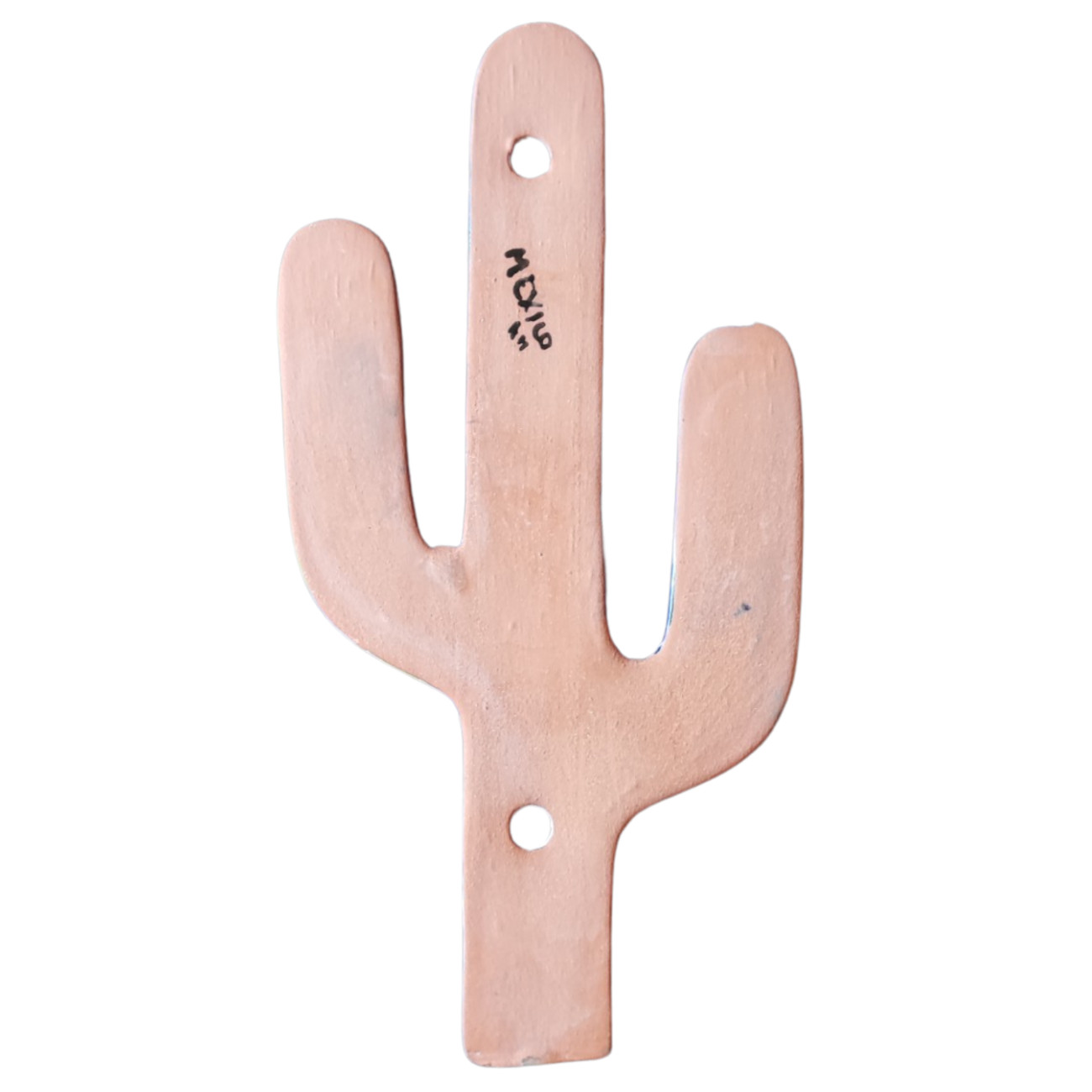 Talavera style wall hanging Cactus