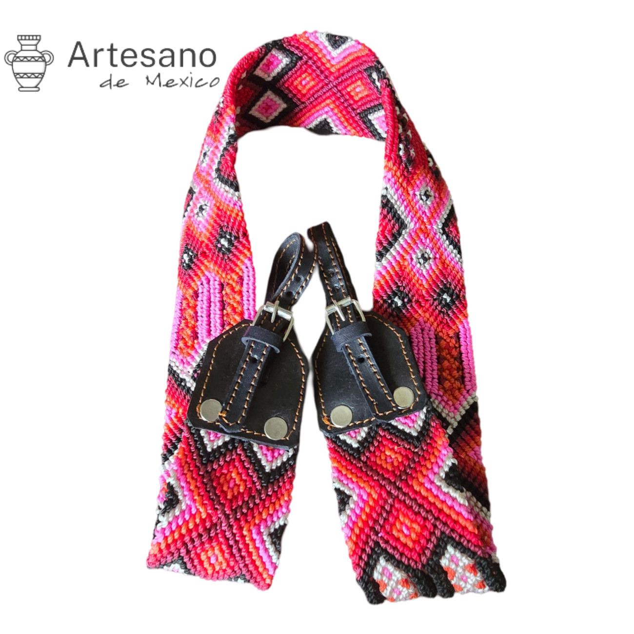 Mexican hand braided camera strap