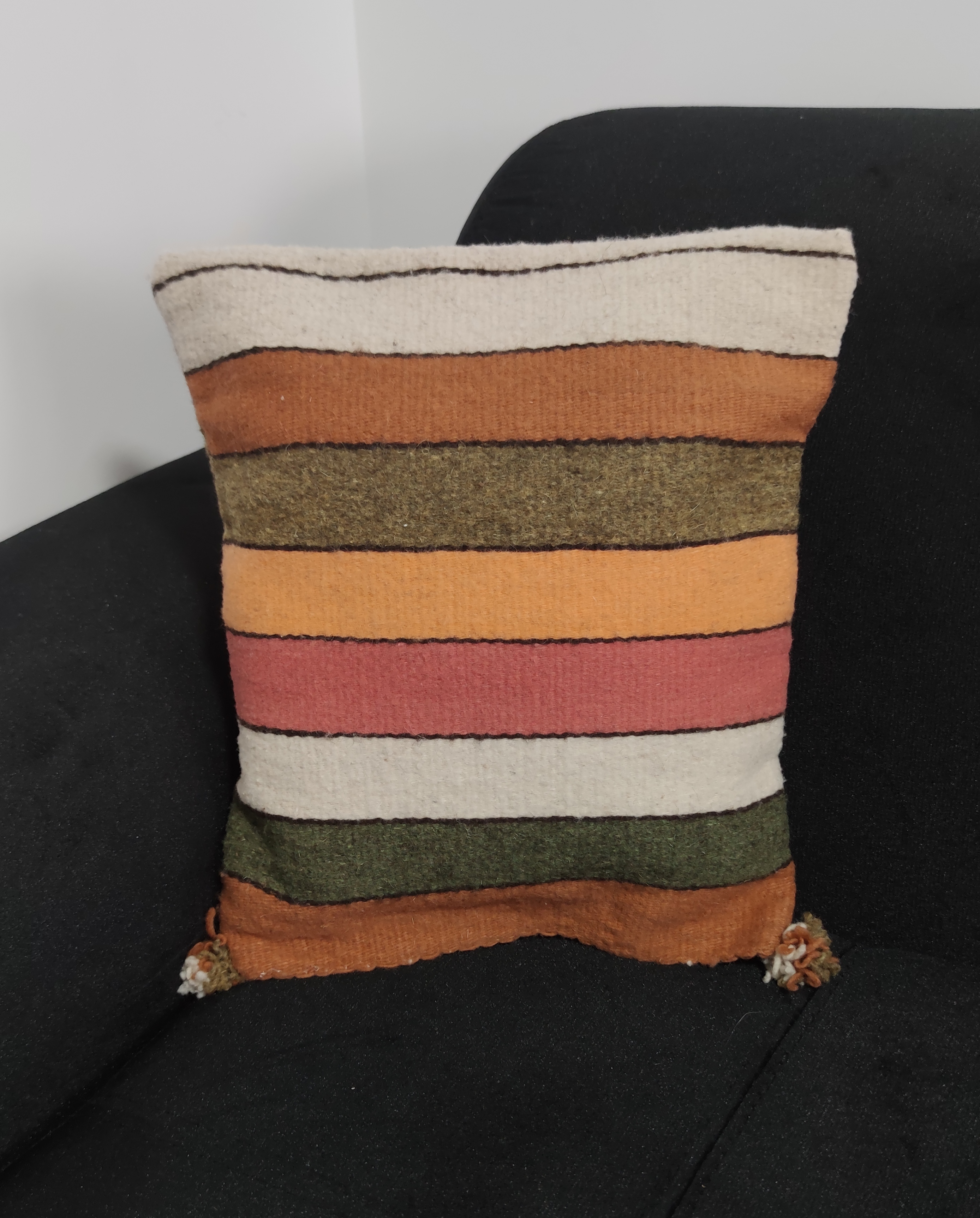 Authentic handwoven Mexican Pillowcase