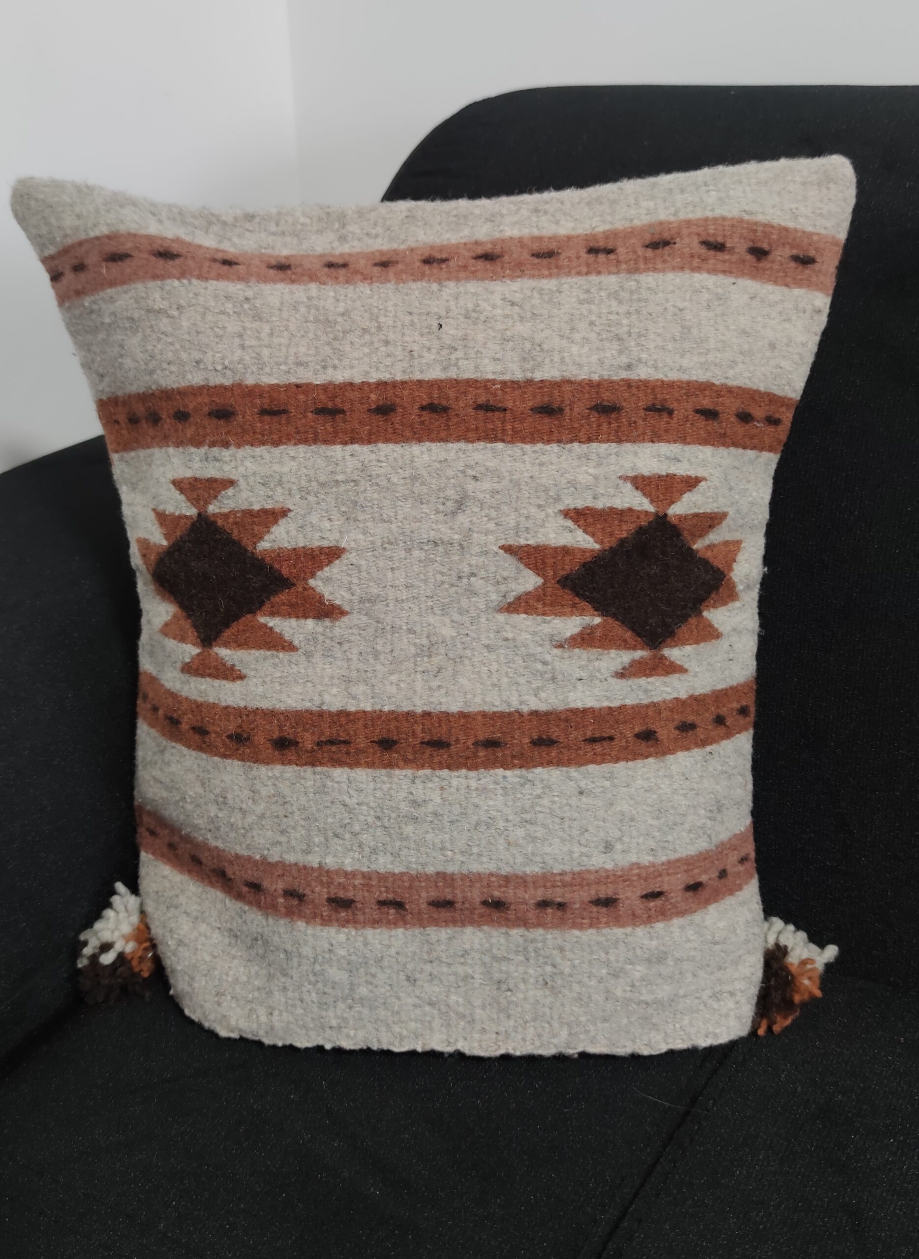 Authentic handwoven Mexican Pillowcase