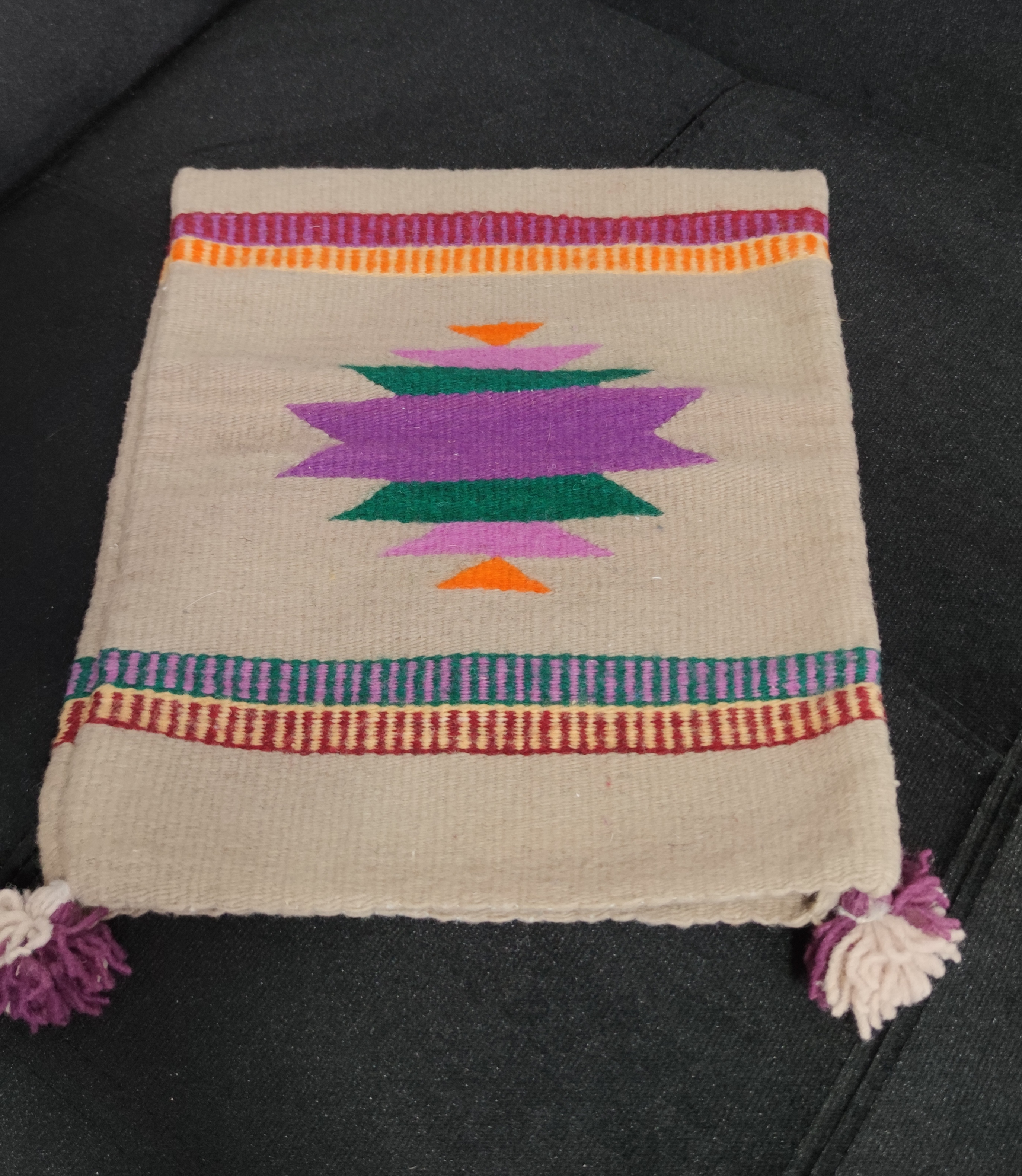 Authentic handwoven Mexican Pillowcase