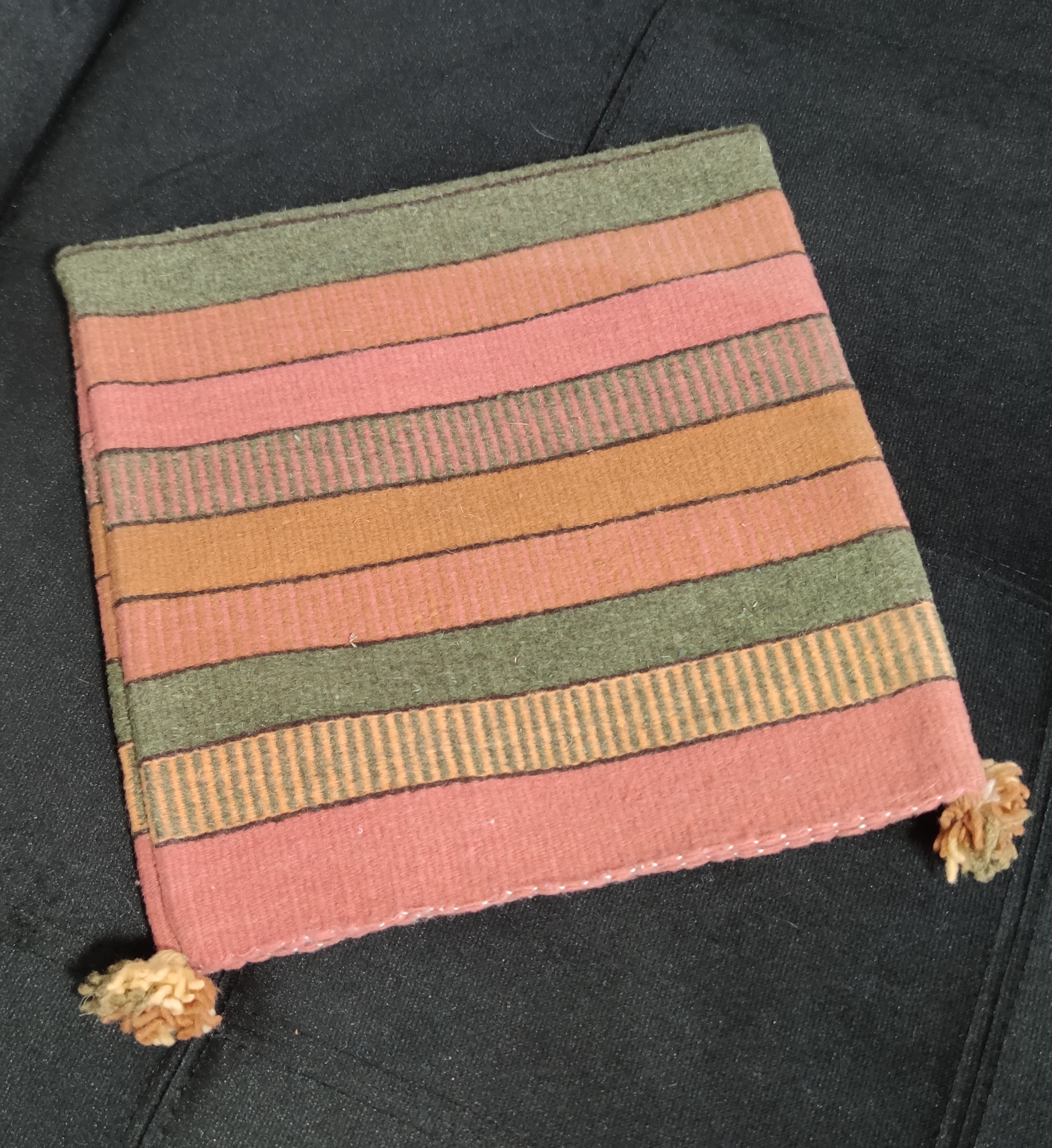 Authentic handwoven Mexican Pillowcase