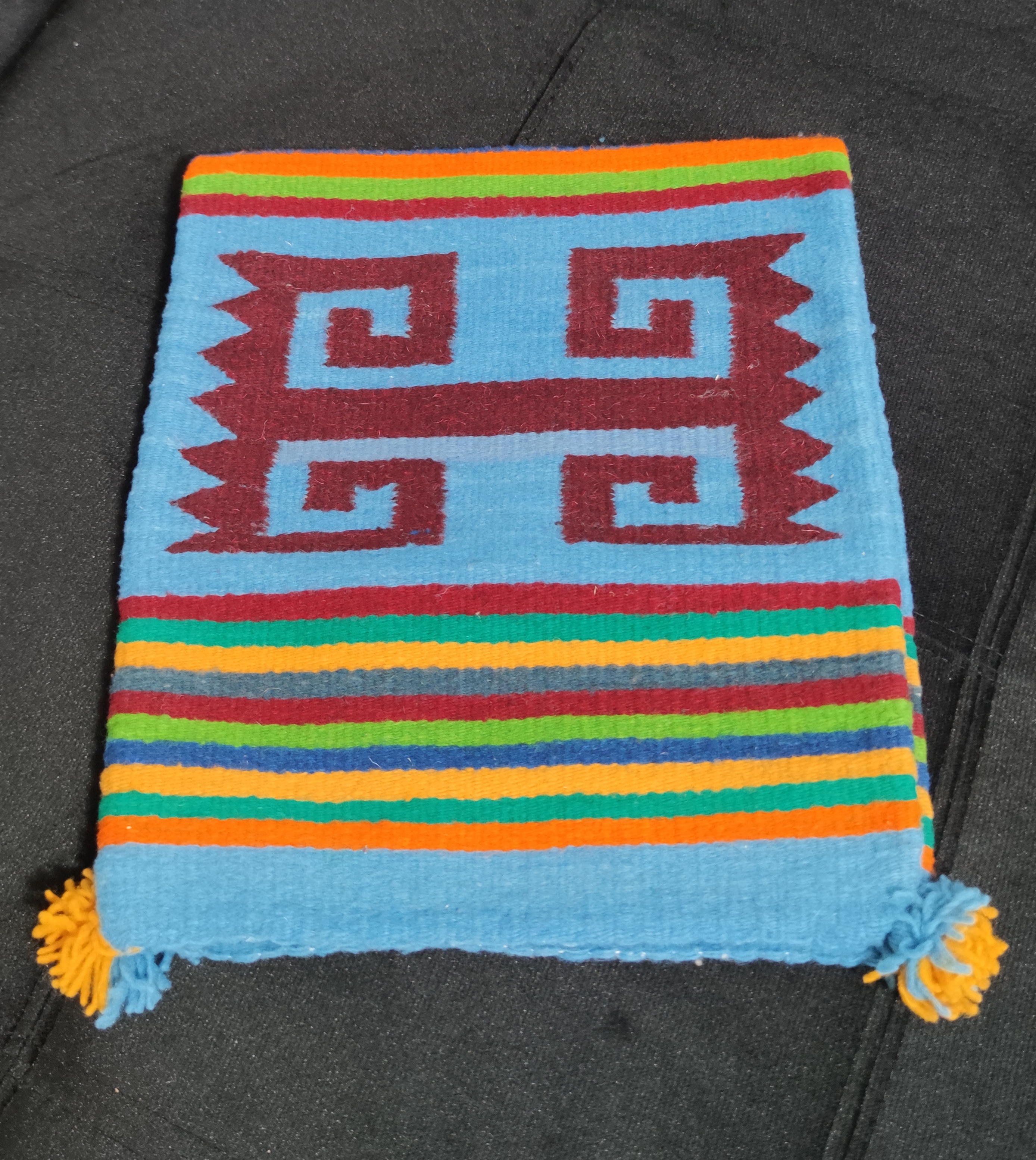 Authentic handwoven Mexican Pillowcase