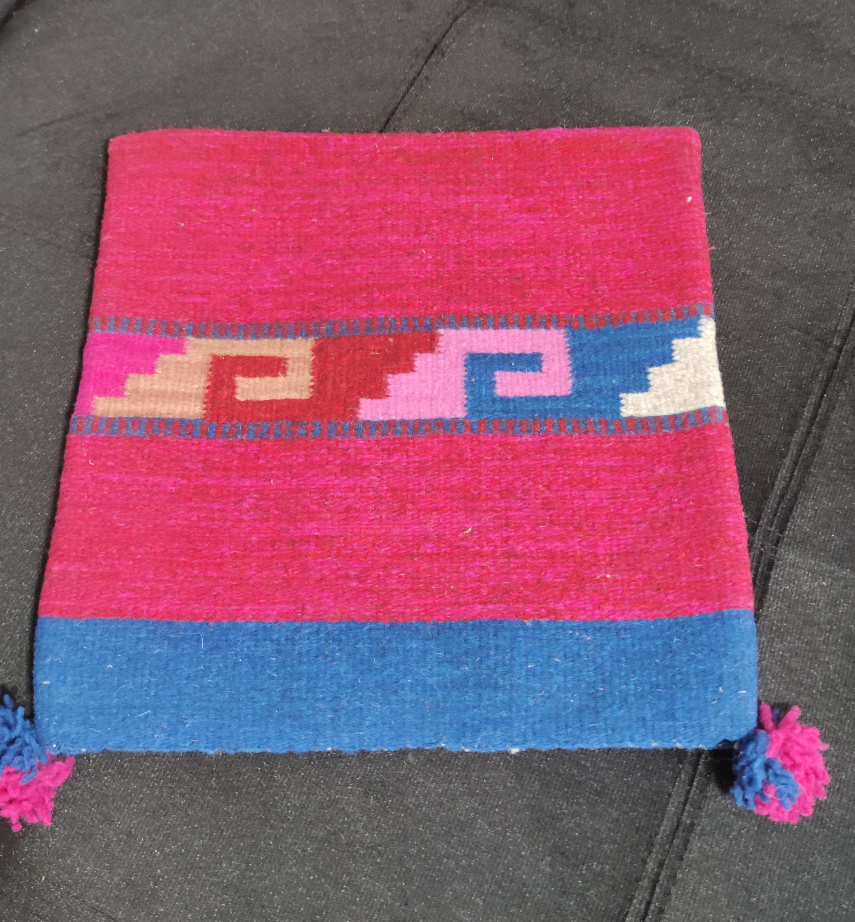 Authentic handwoven Mexican Pillowcase