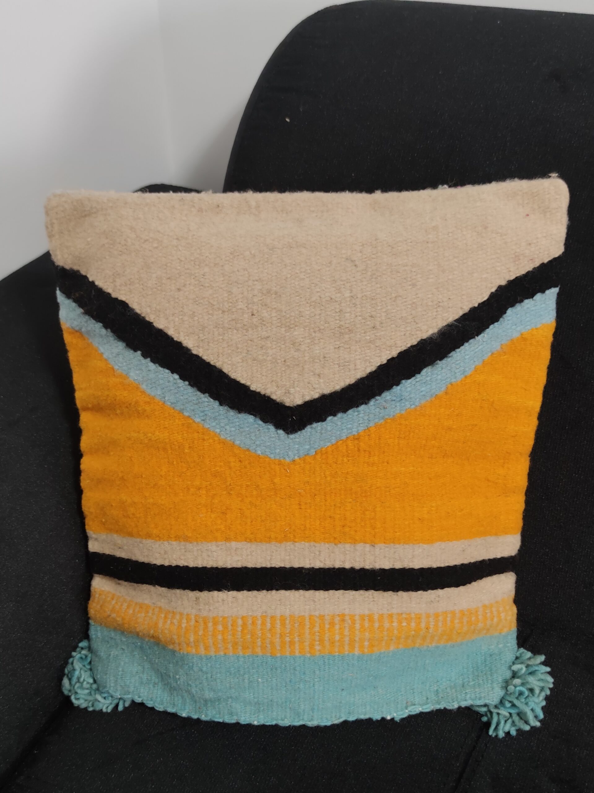 Authentic handwoven Mexican Pillowcase
