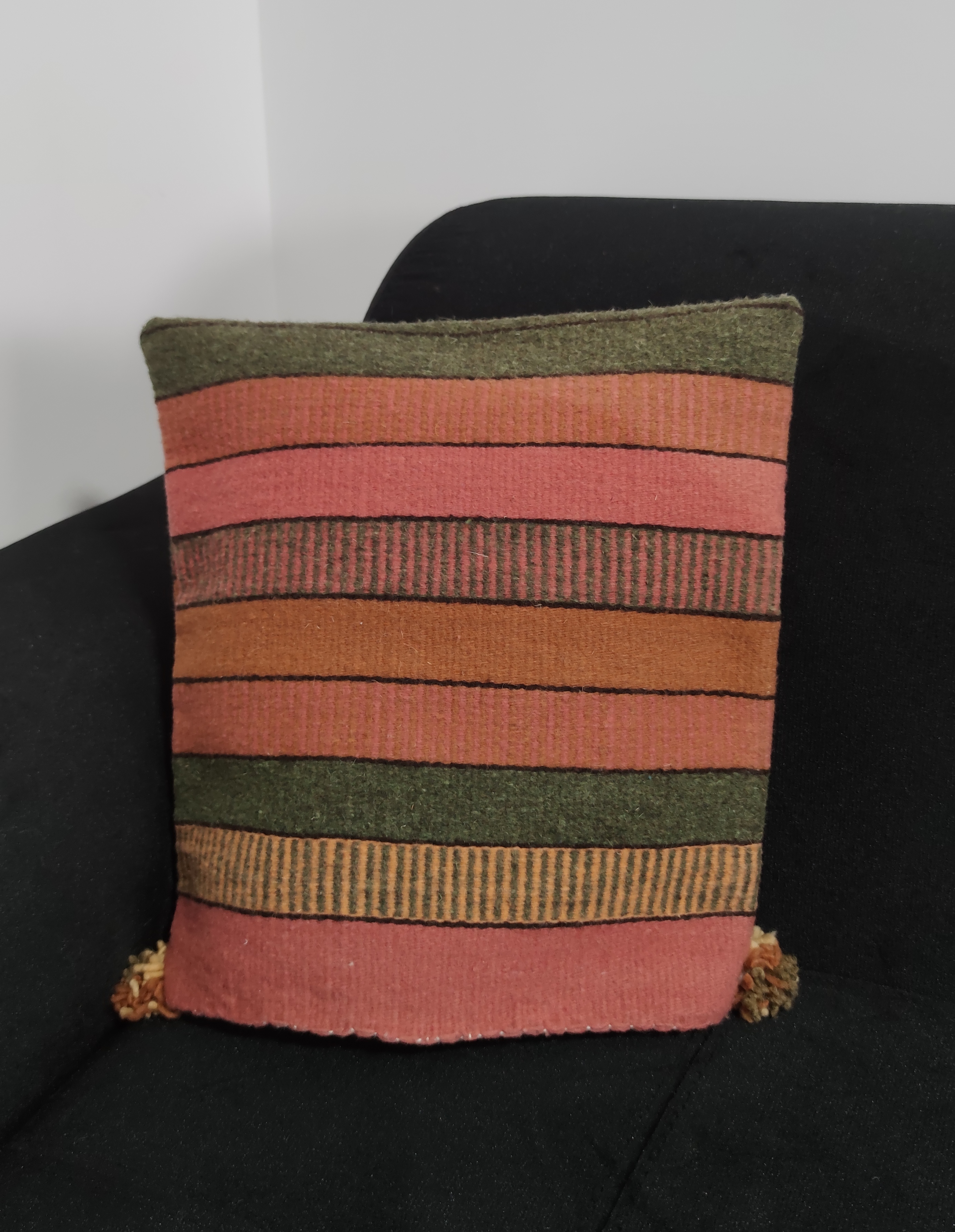 Authentic handwoven Mexican Pillowcase