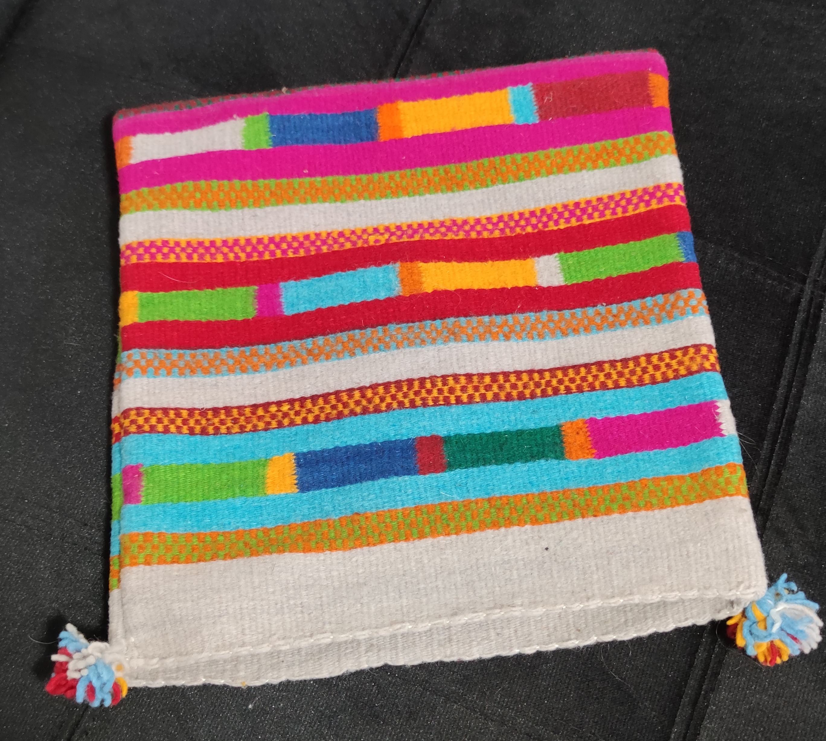 Authentic handwoven Mexican Pillowcase