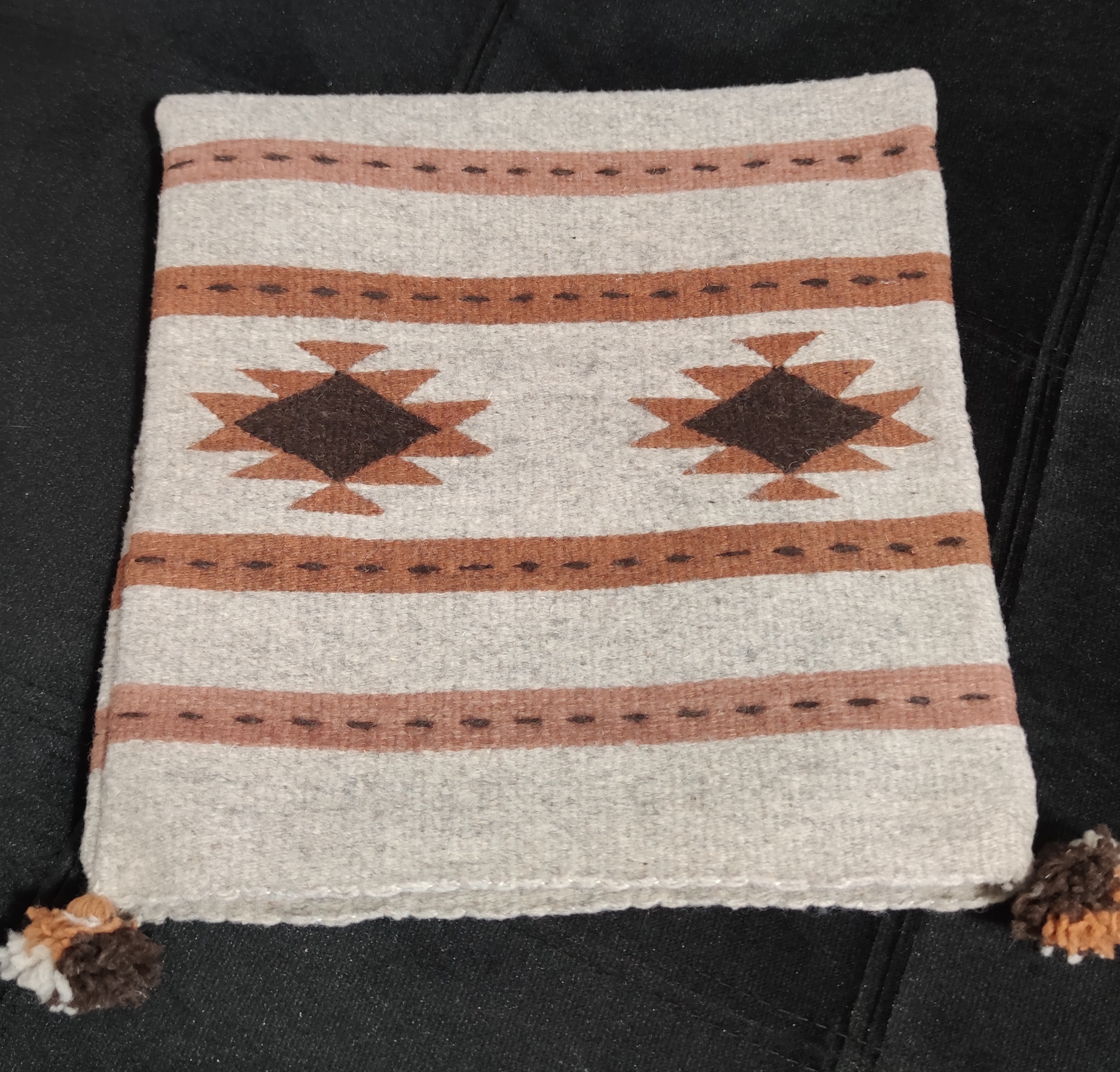 Authentic handwoven Mexican Pillowcase
