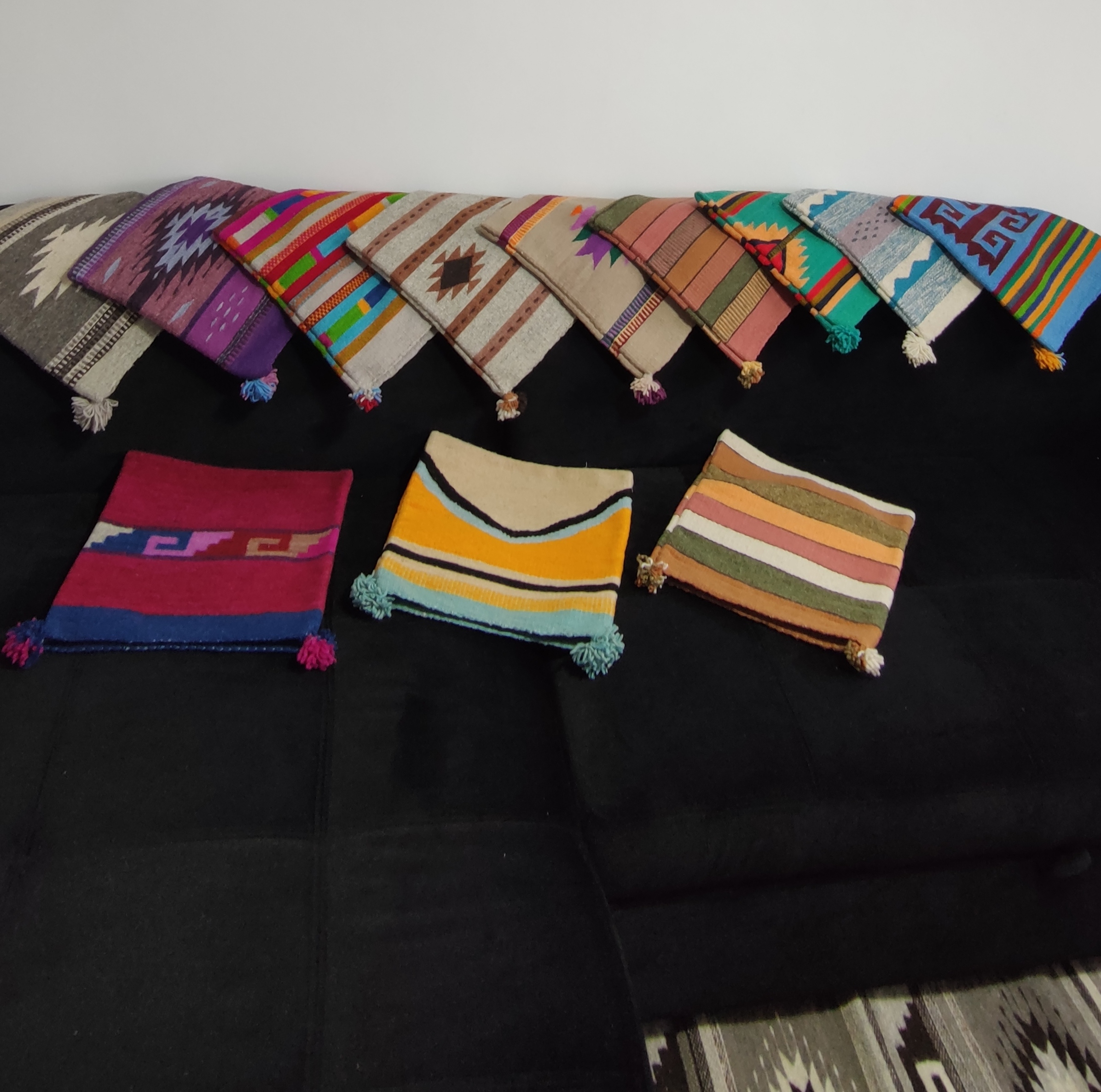 Authentic handwoven Mexican Pillowcase
