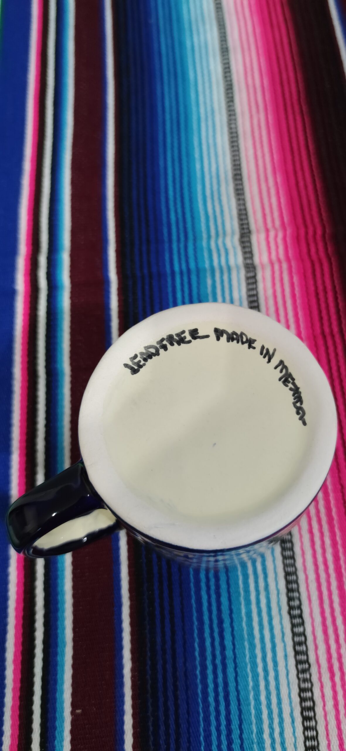 Talavera- Style Hand Painted Mug