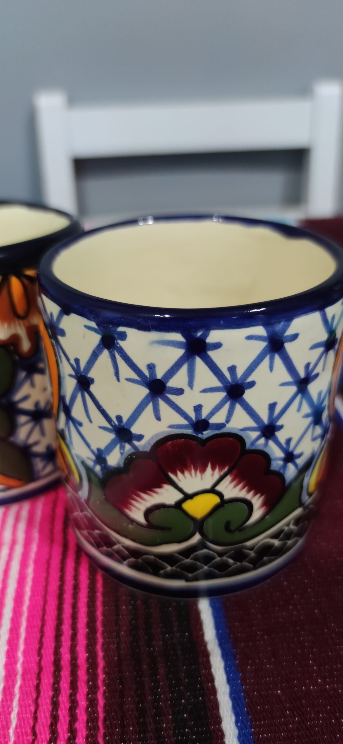 Talavera- Style Hand Painted Mug