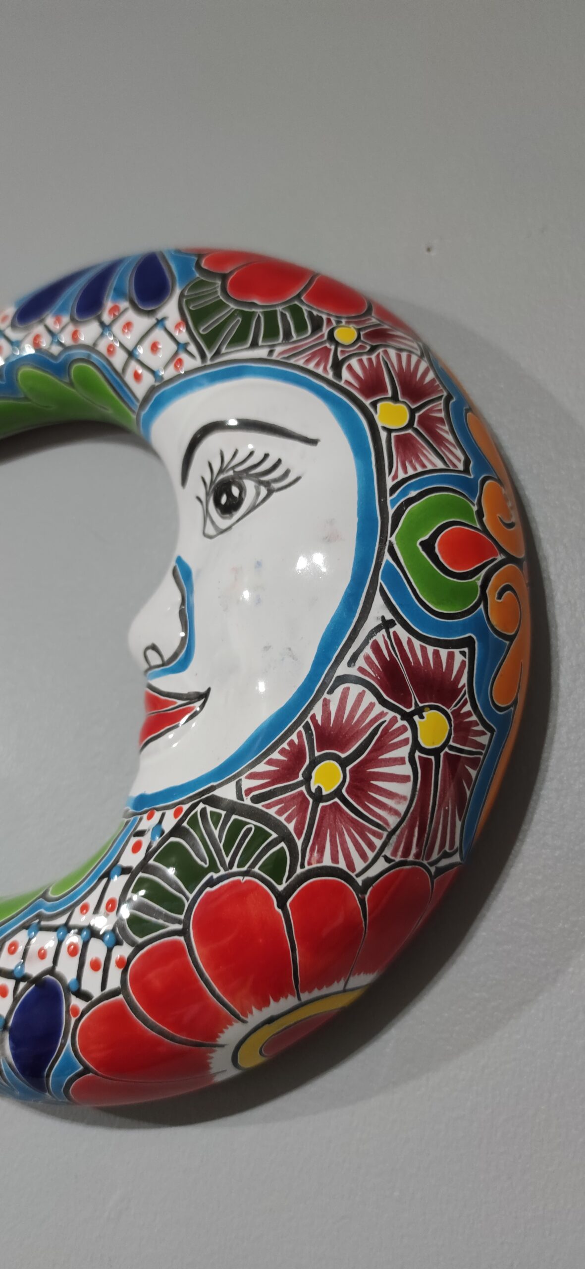 Talavera - style Moon